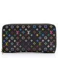 Louis Vuitton Monogram Multicolore Zippy Wallet (SHF-23542)
