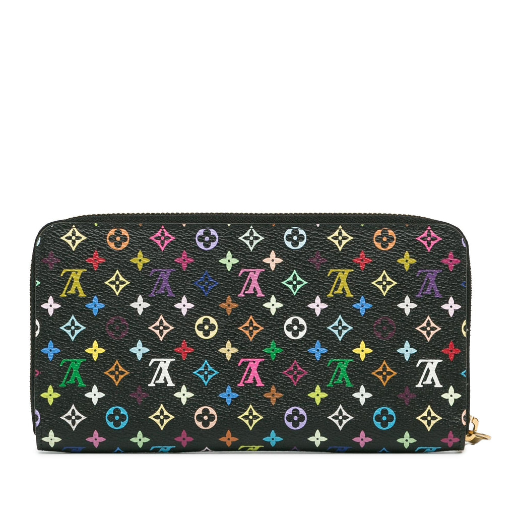 Louis Vuitton Monogram Multicolore Zippy Wallet (SHG-vM44r2)