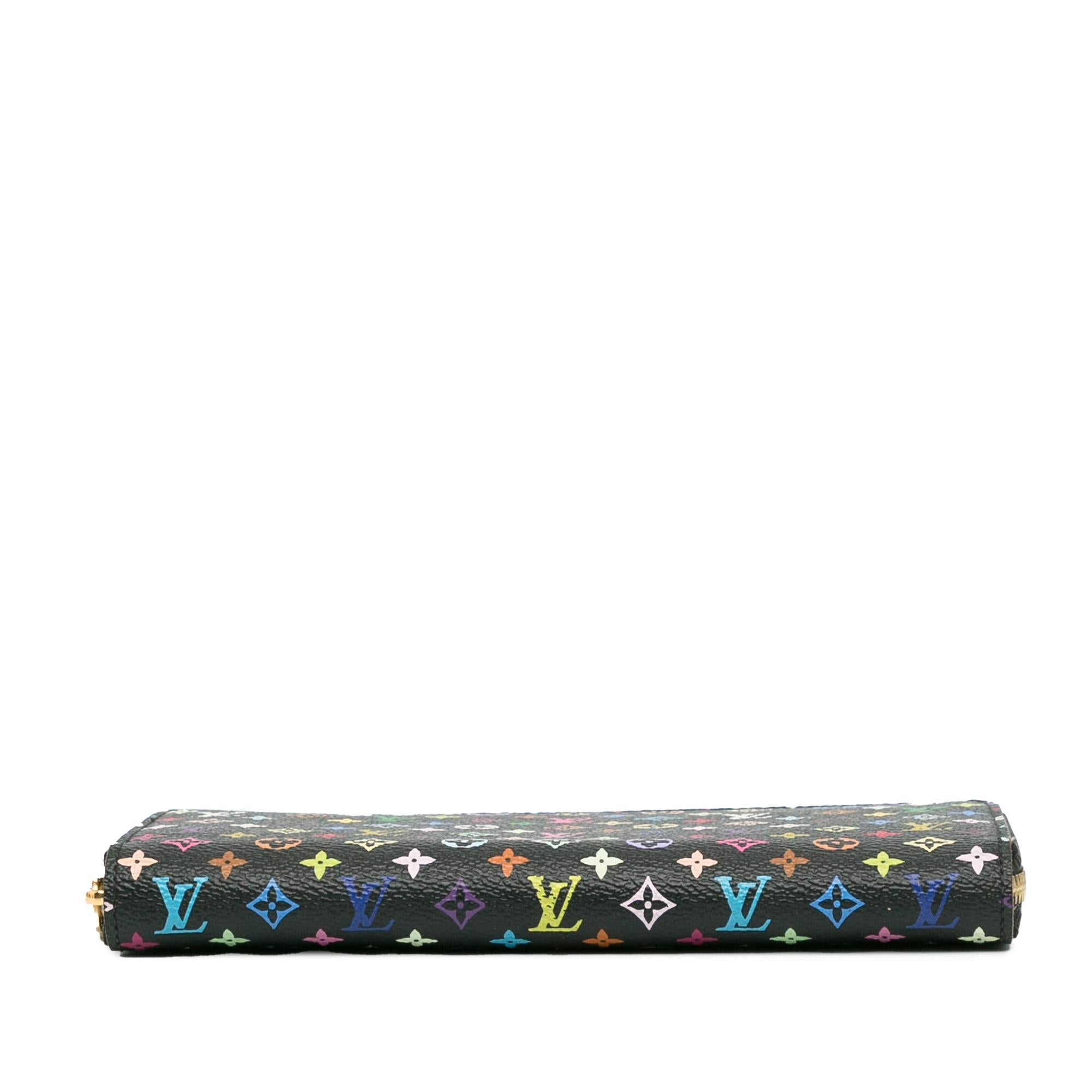 Louis Vuitton Monogram Multicolore Zippy Wallet (SHG-vM44r2)