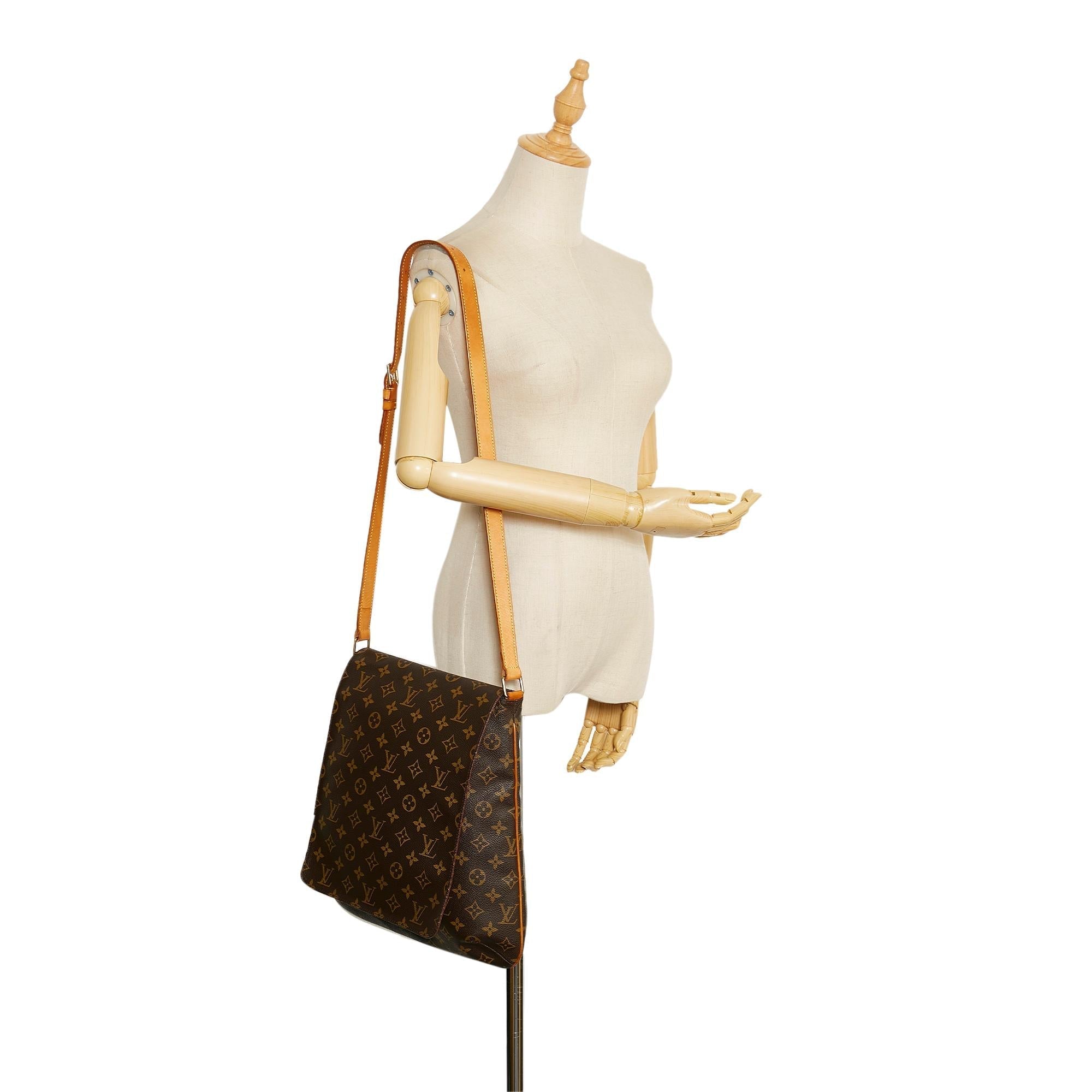 Louis Vuitton Monogram Musette Salsa GM (SHG-35689)