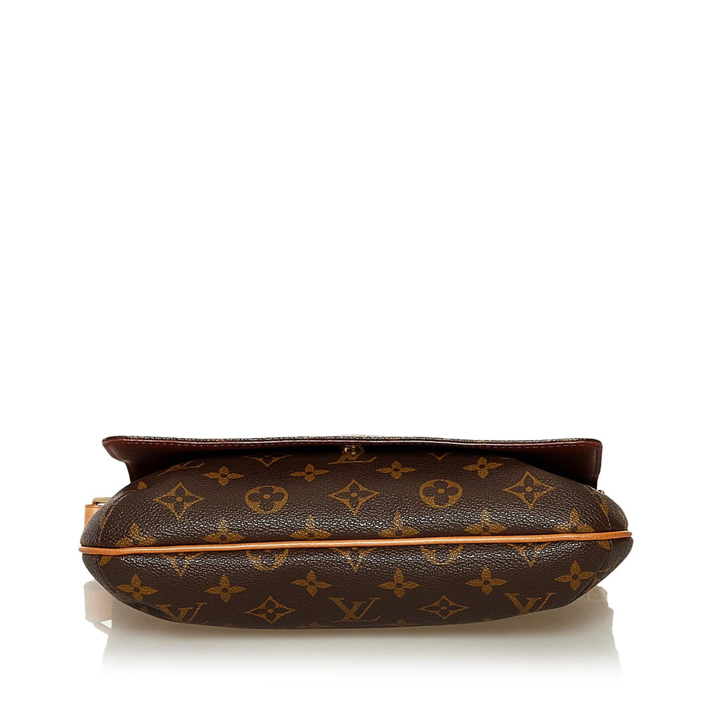 Louis Vuitton Monogram Musette Tango Long Strap (SHG-35331)