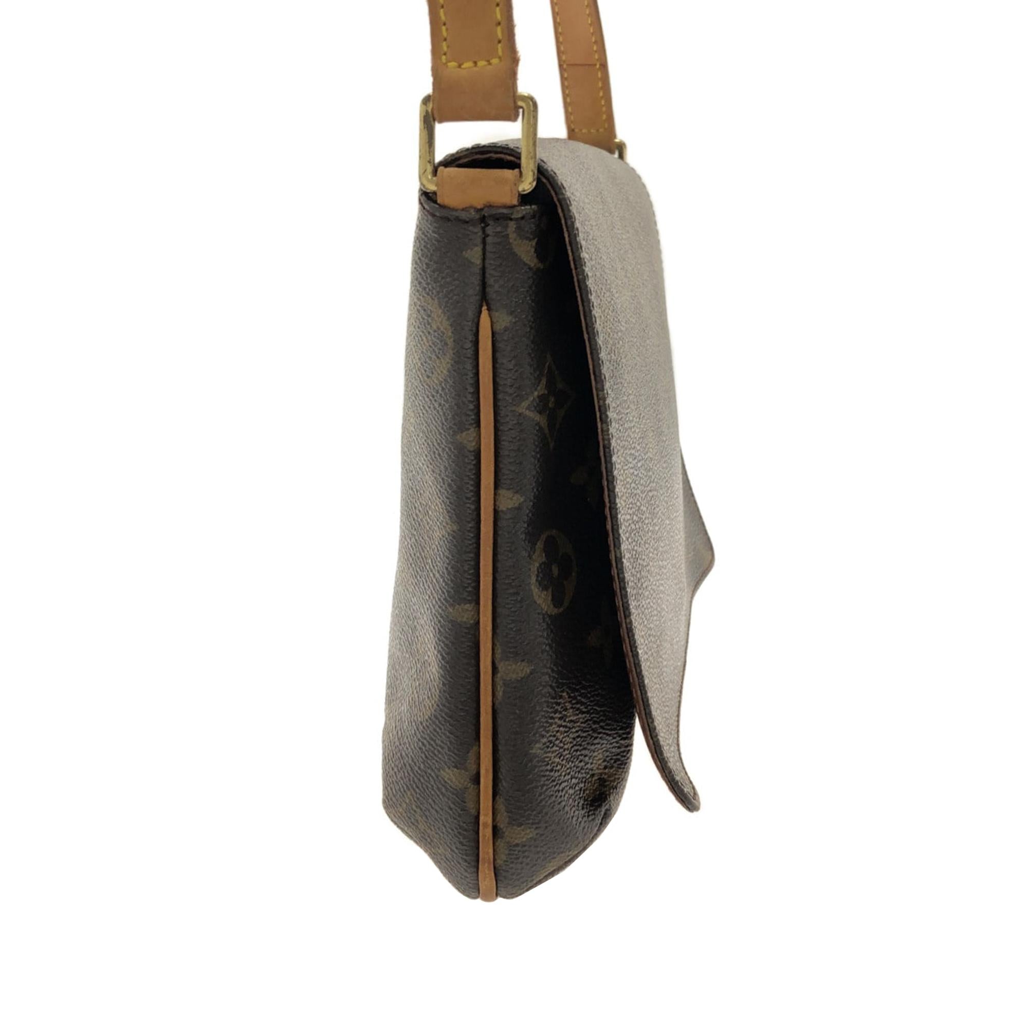 Louis Vuitton Monogram Musette Tango Long Strap (SHG-5nKgdr)