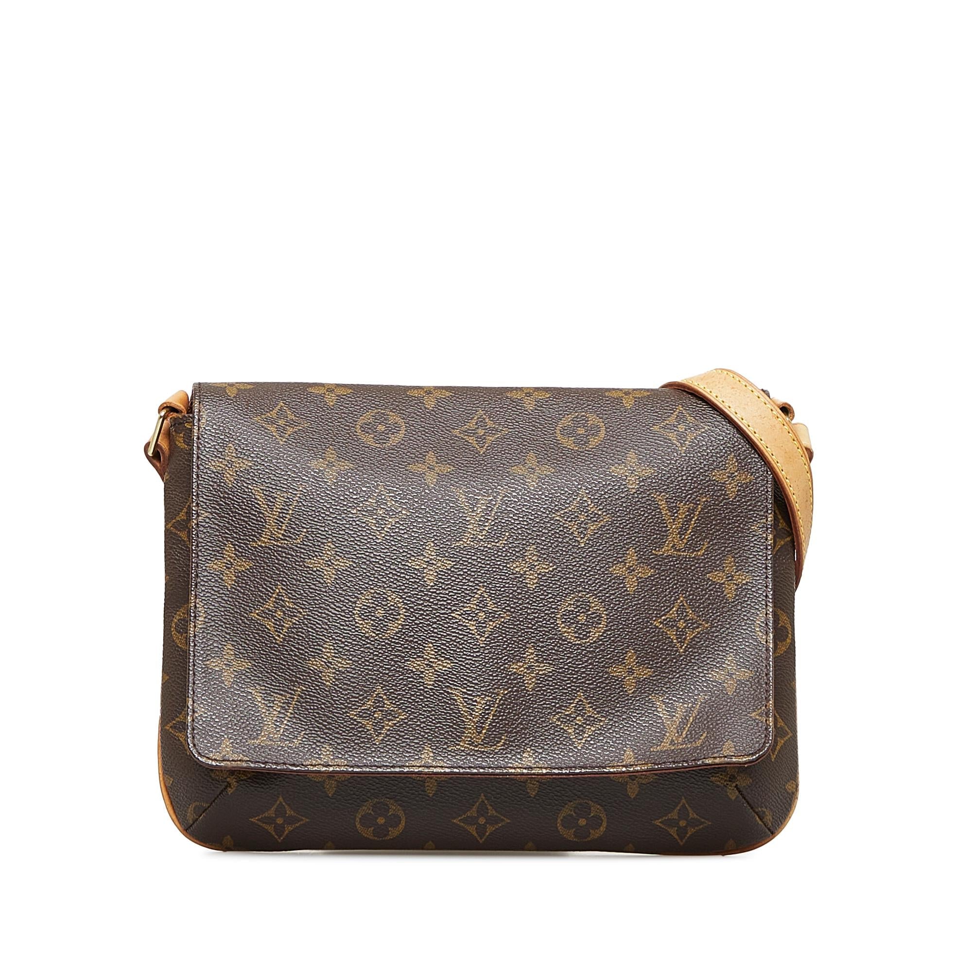 Louis Vuitton Monogram Musette Tango Short Strap (SHG-moFKzx)