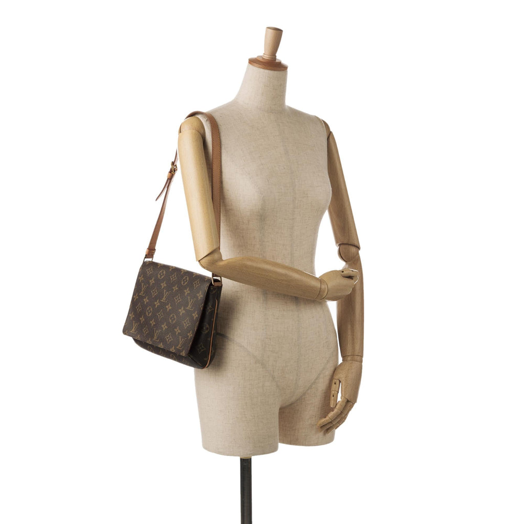 Louis Vuitton Monogram Musette Tango Short Strap (SHG-F2M2Re)
