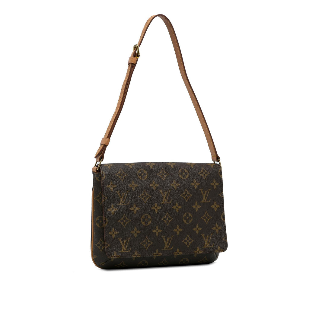 Louis Vuitton Monogram Musette Tango Short Strap (SHG-F2M2Re)