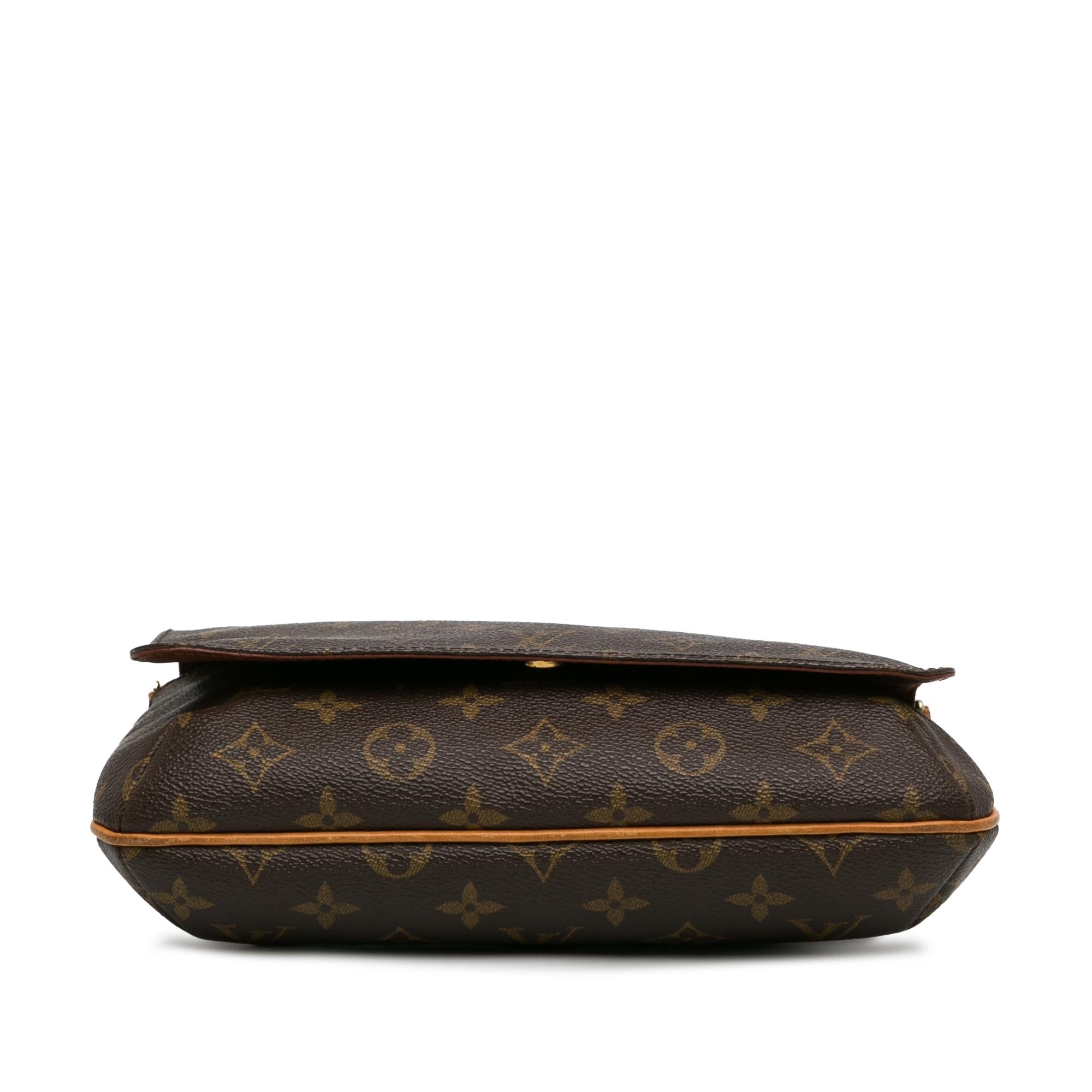 Louis Vuitton Monogram Musette Tango Short Strap (SHG-pdvVte)