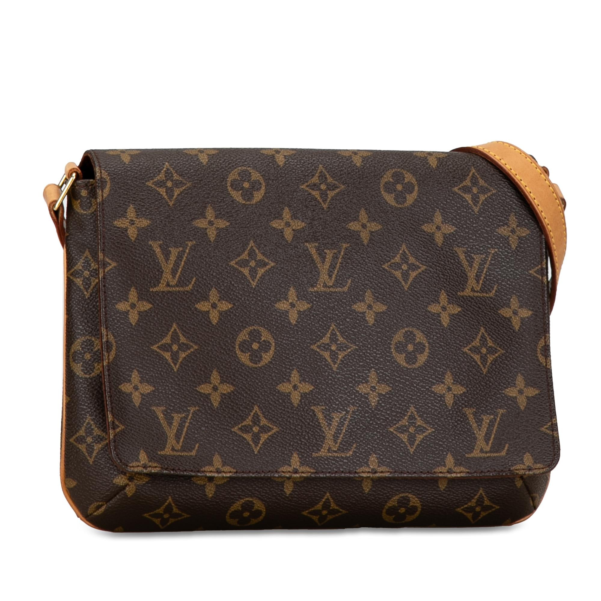 Louis Vuitton Monogram Musette Tango Short Strap (SHG-uKGjhI)