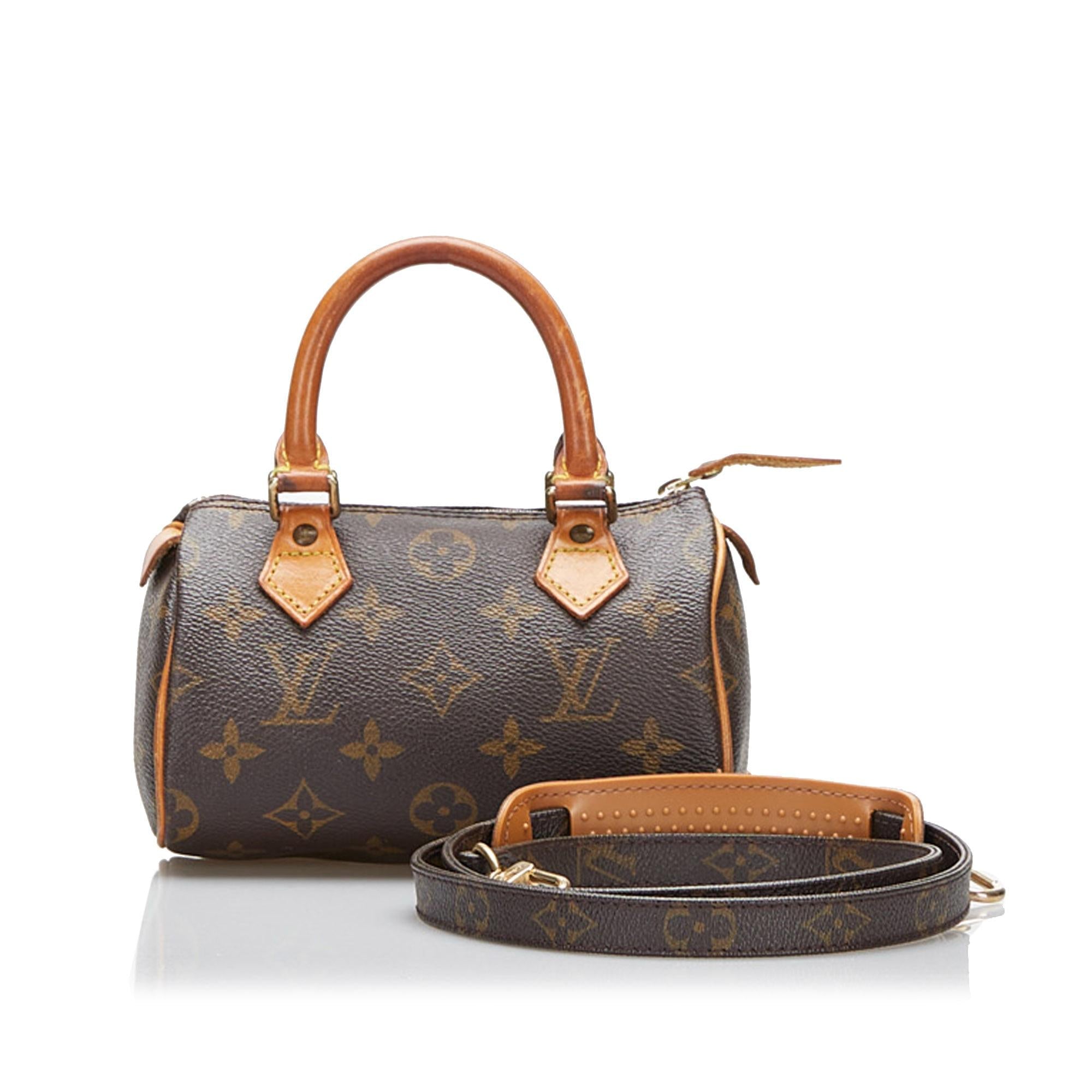 Louis Vuitton Monogram Nano Speedy  Bandouliere (SHG-VzCQDq)