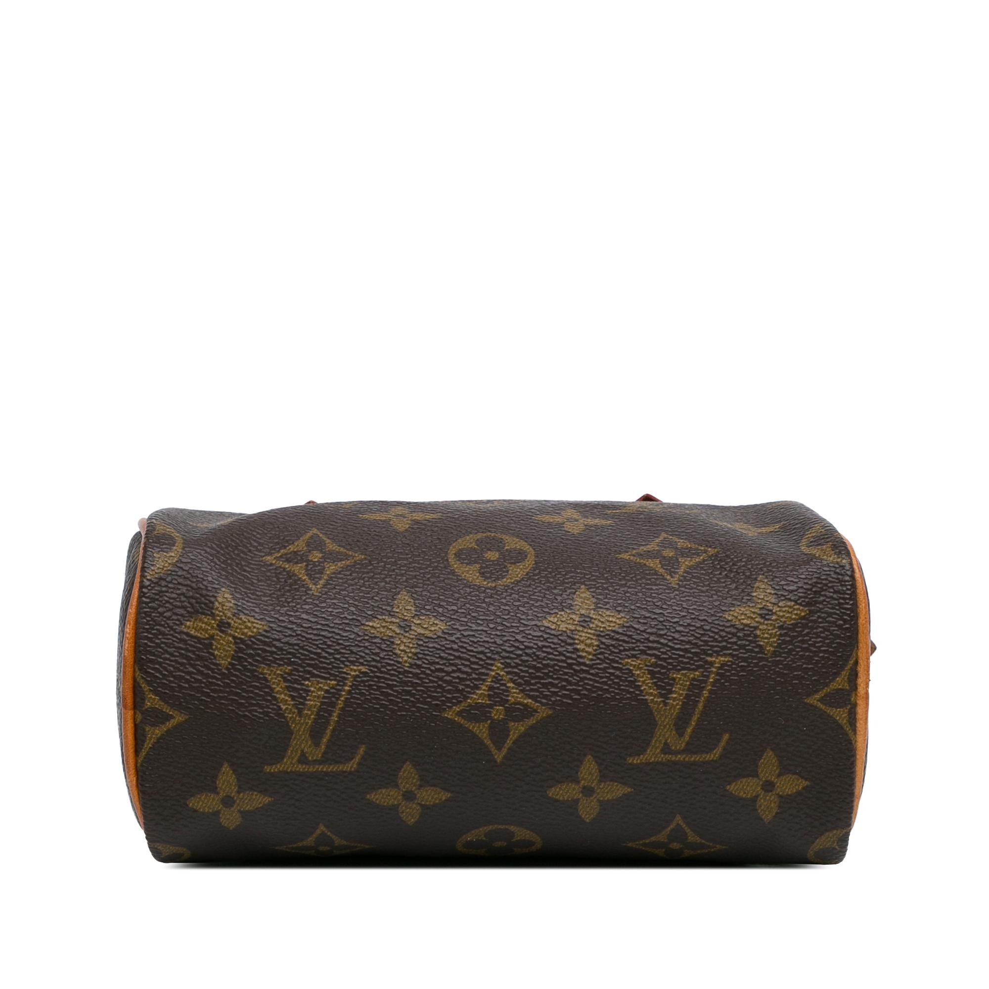 Louis Vuitton Monogram Nano Speedy Bandouliere (SHG-4W8Een)