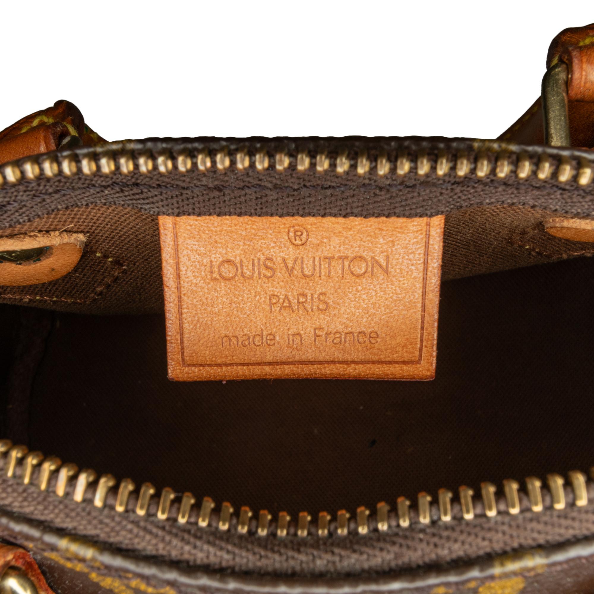 Louis Vuitton Monogram Nano Speedy Bandouliere (SHG-4W8Een)