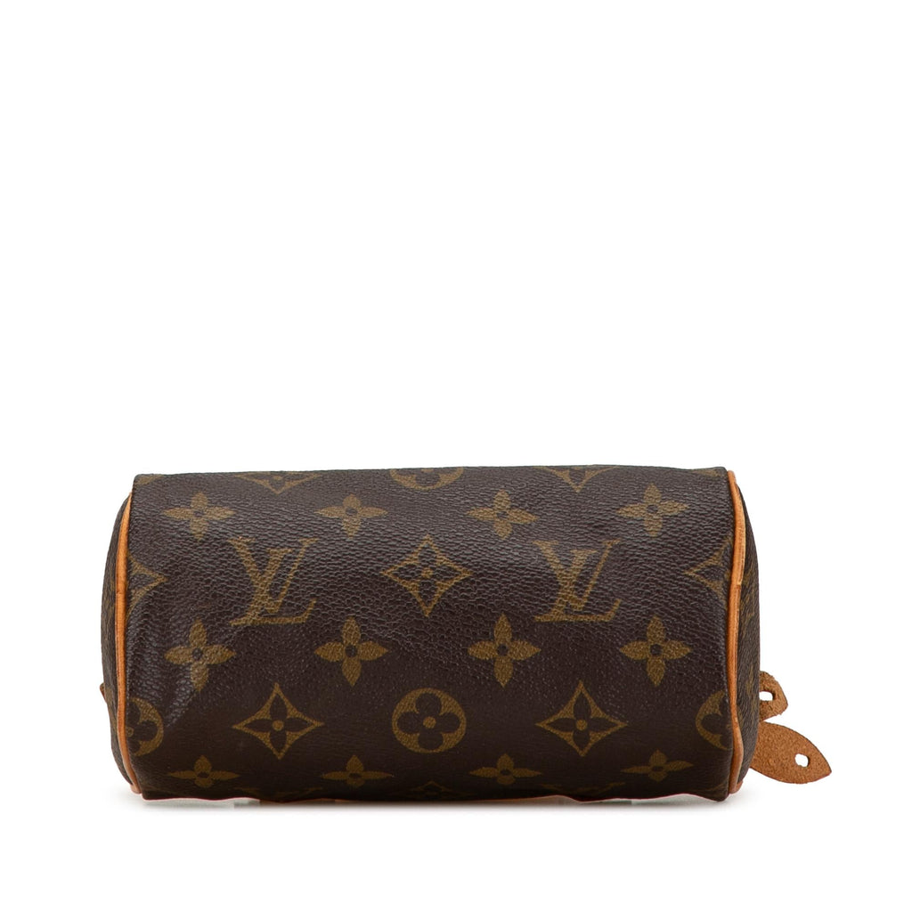 Louis Vuitton Monogram Nano Speedy Bandouliere (SHG-fsUHfi)