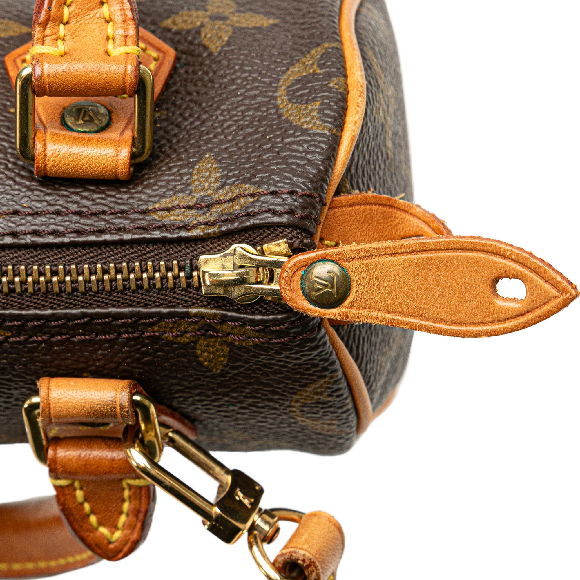 Louis Vuitton Monogram Nano Speedy Bandouliere (SHG-fsUHfi)