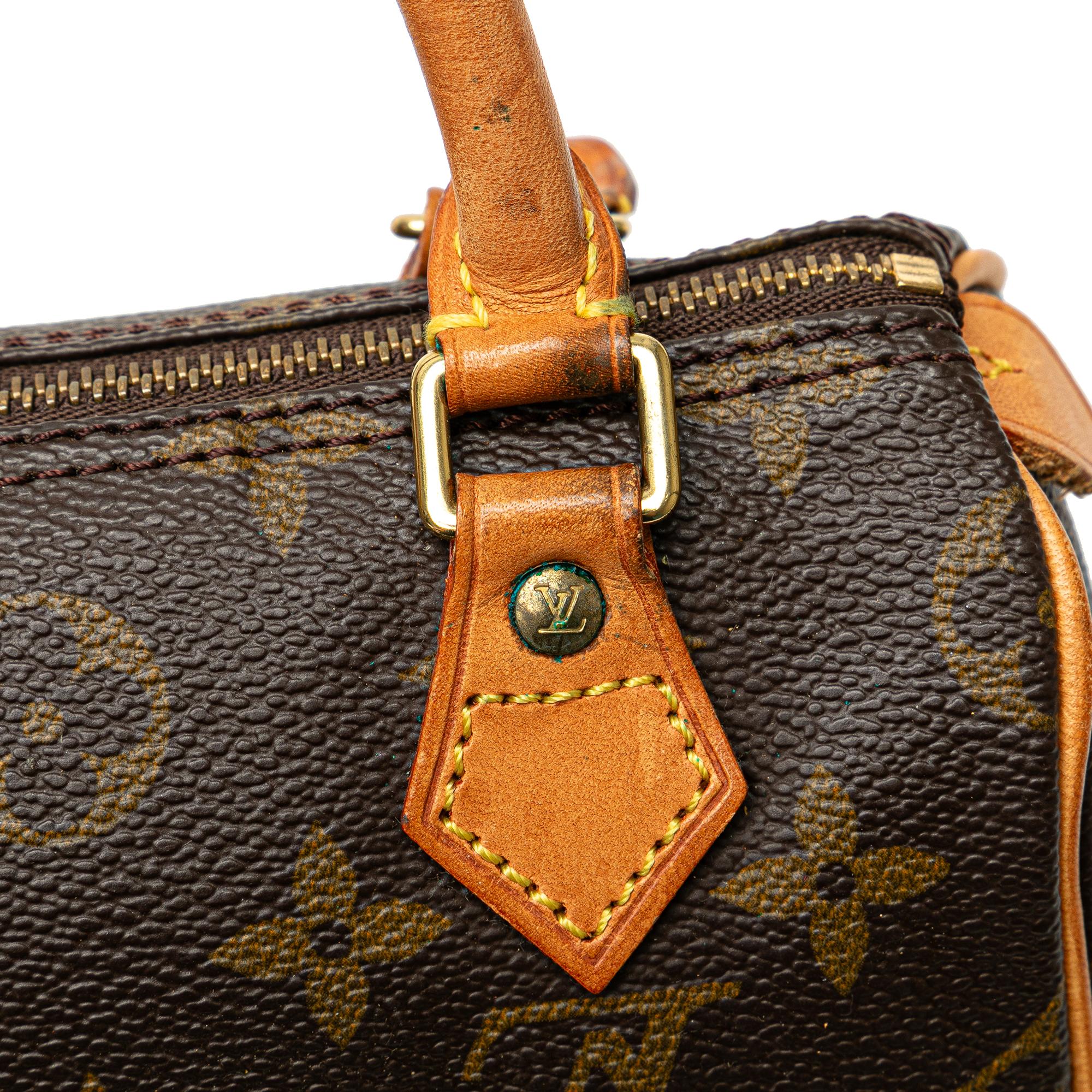 Louis Vuitton Monogram Nano Speedy Bandouliere (SHG-fsUHfi)