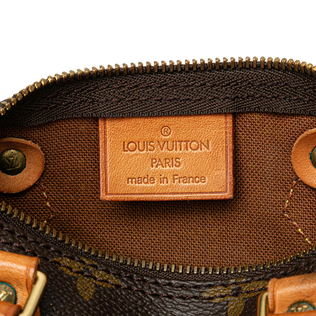 Louis Vuitton Monogram Nano Speedy Bandouliere (SHG-fsUHfi)