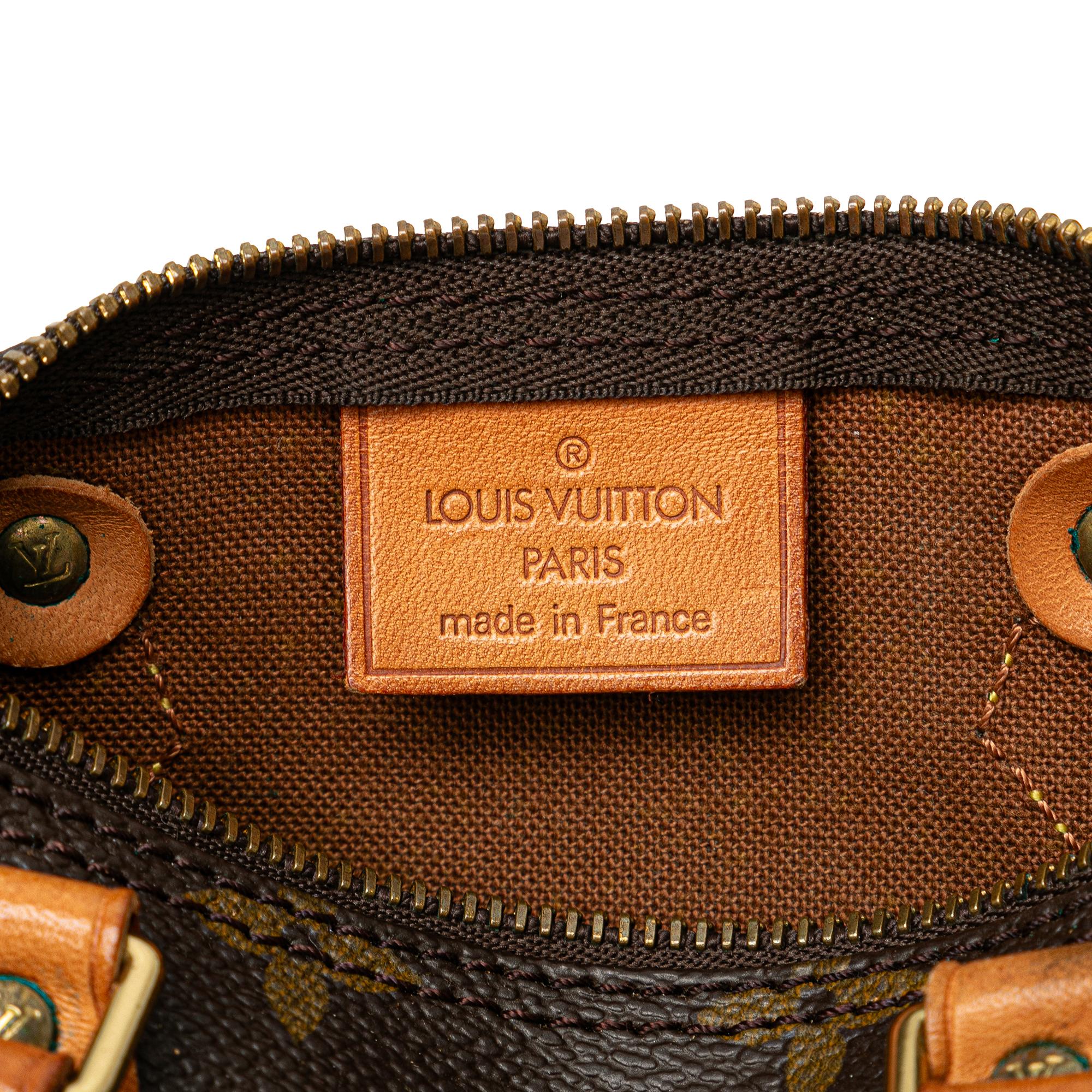 Louis Vuitton Monogram Nano Speedy Bandouliere (SHG-fsUHfi)