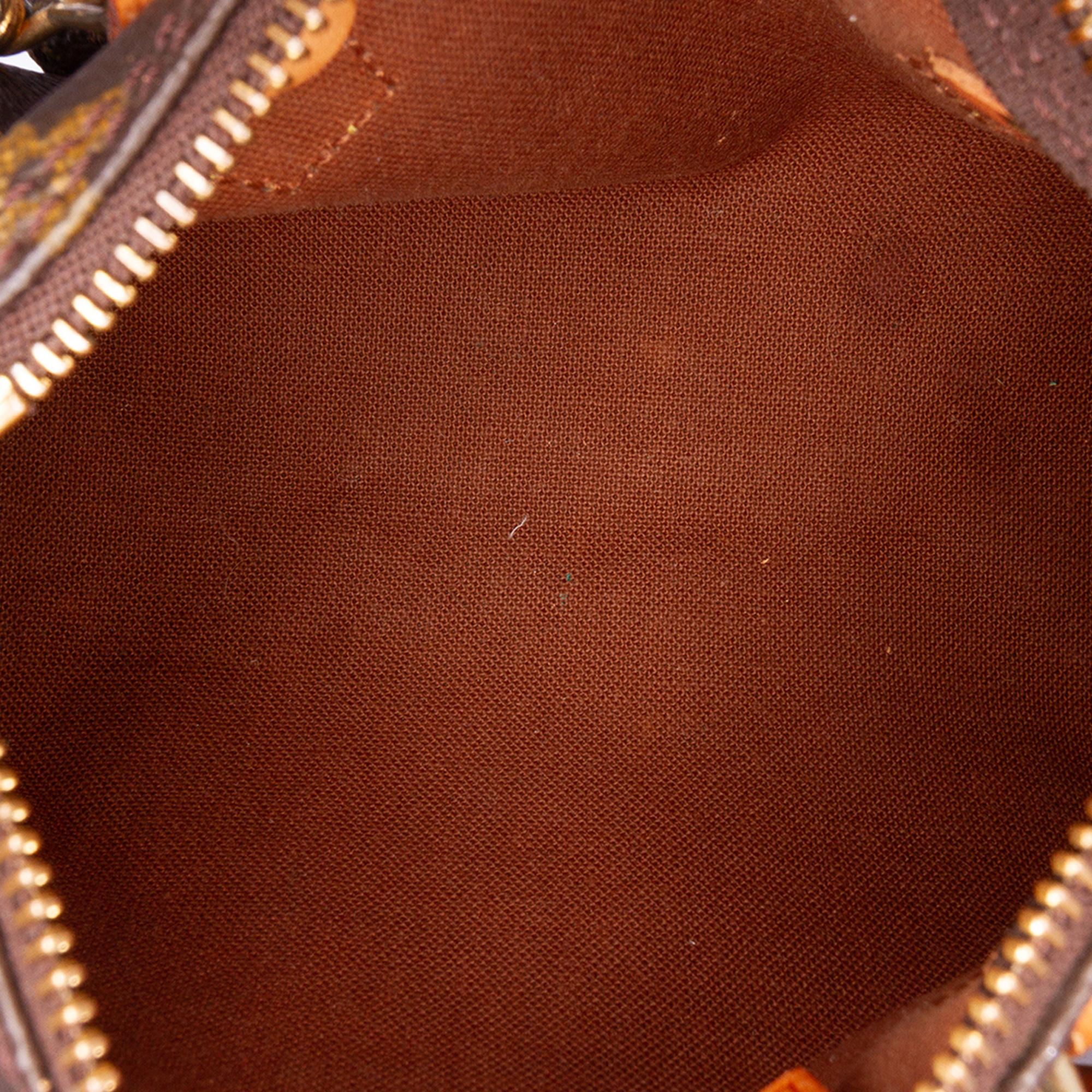 Louis Vuitton Monogram Nano Speedy Bandouliere