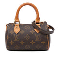 Louis Vuitton Monogram Nano Speedy Bandouliere