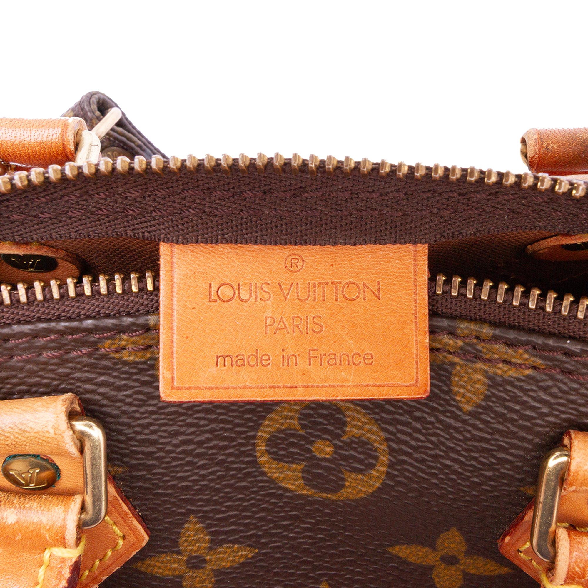 Louis Vuitton Monogram Nano Speedy Bandouliere