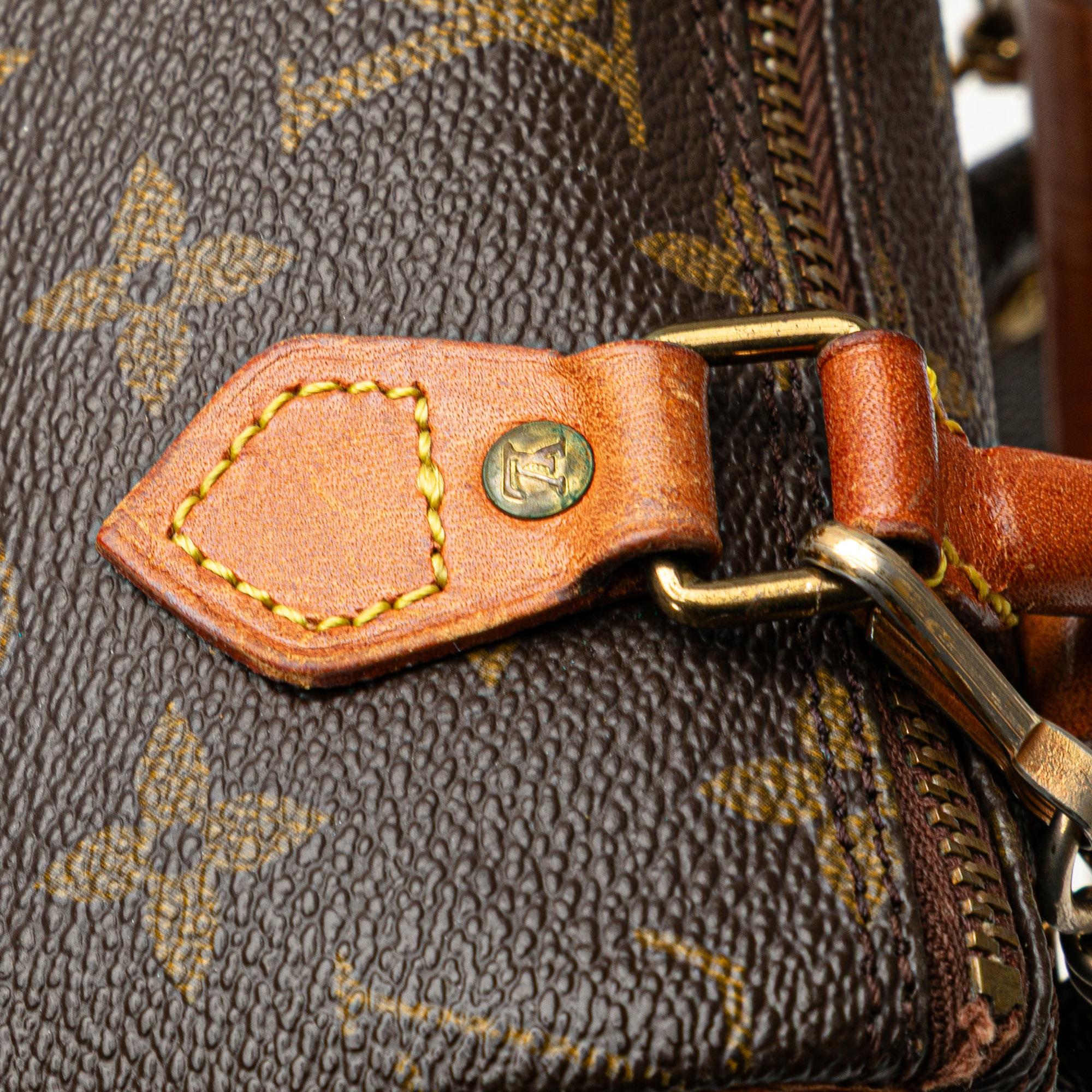 Louis Vuitton Monogram Nano Speedy Bandouliere