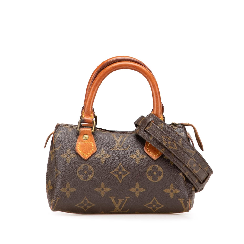 Louis Vuitton Monogram Nano Speedy Bandouliere
