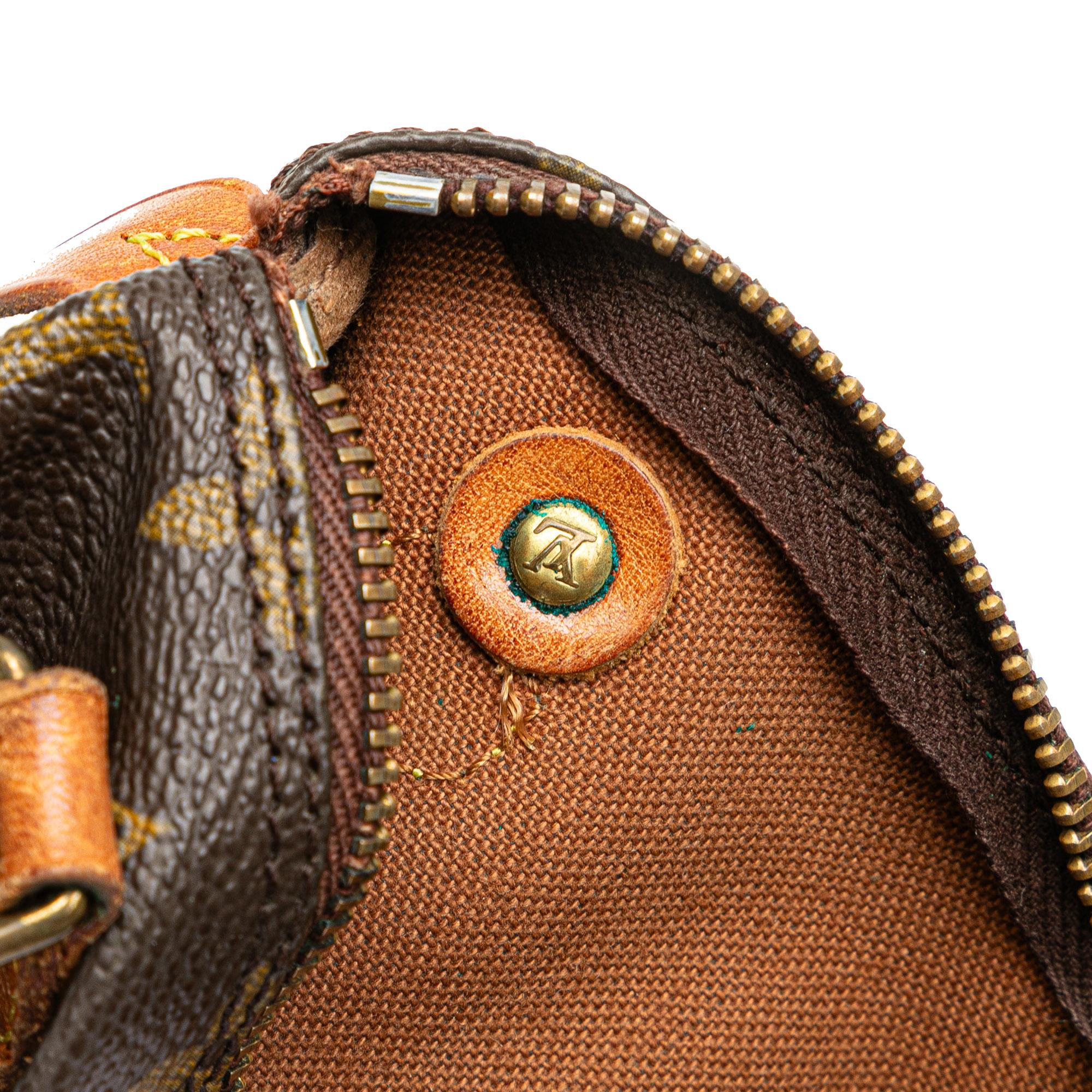 Louis Vuitton Monogram Nano Speedy Bandouliere