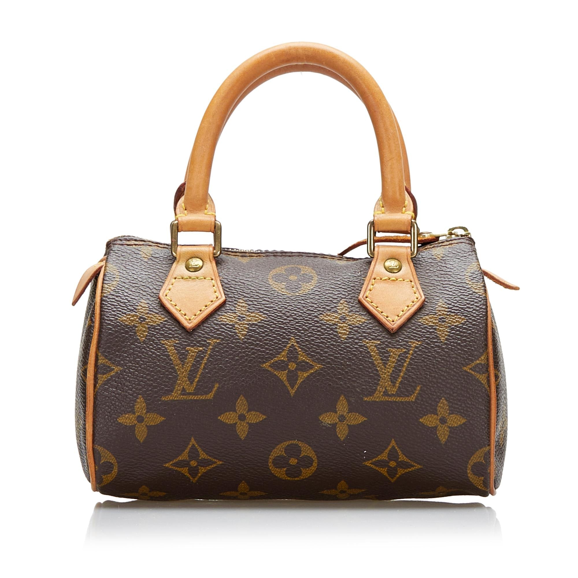 Louis Vuitton Monogram Nano Speedy (SHG-37037)