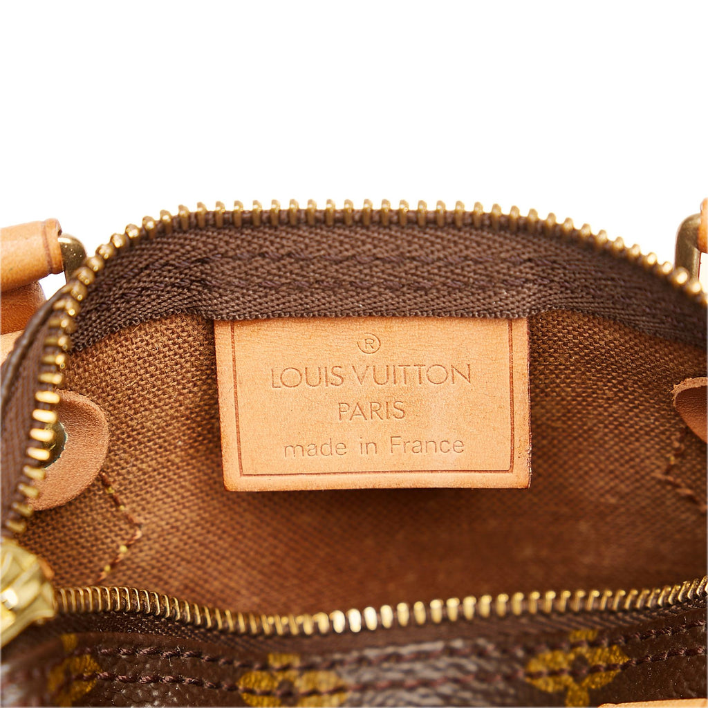 Louis Vuitton Monogram Nano Speedy (SHG-37037)