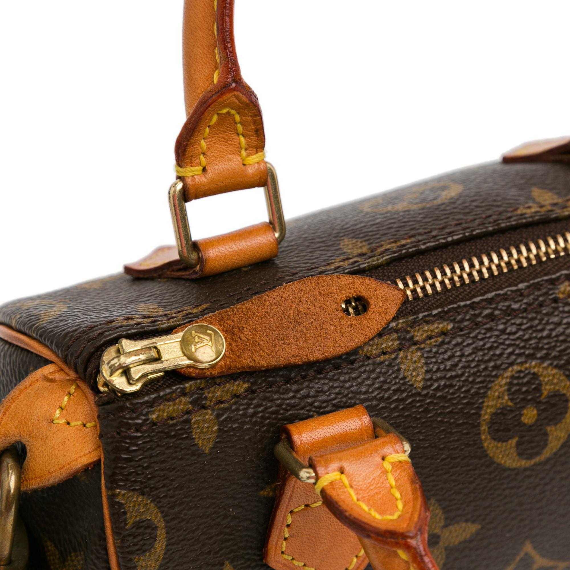 Louis Vuitton Monogram Nano Speedy (SHG-m5vTx2)