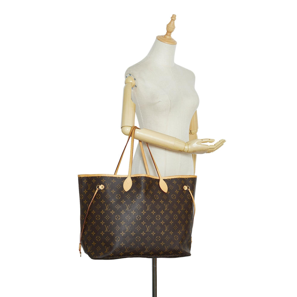Louis Vuitton Monogram Neverfull GM (SHG-NVPhHE)