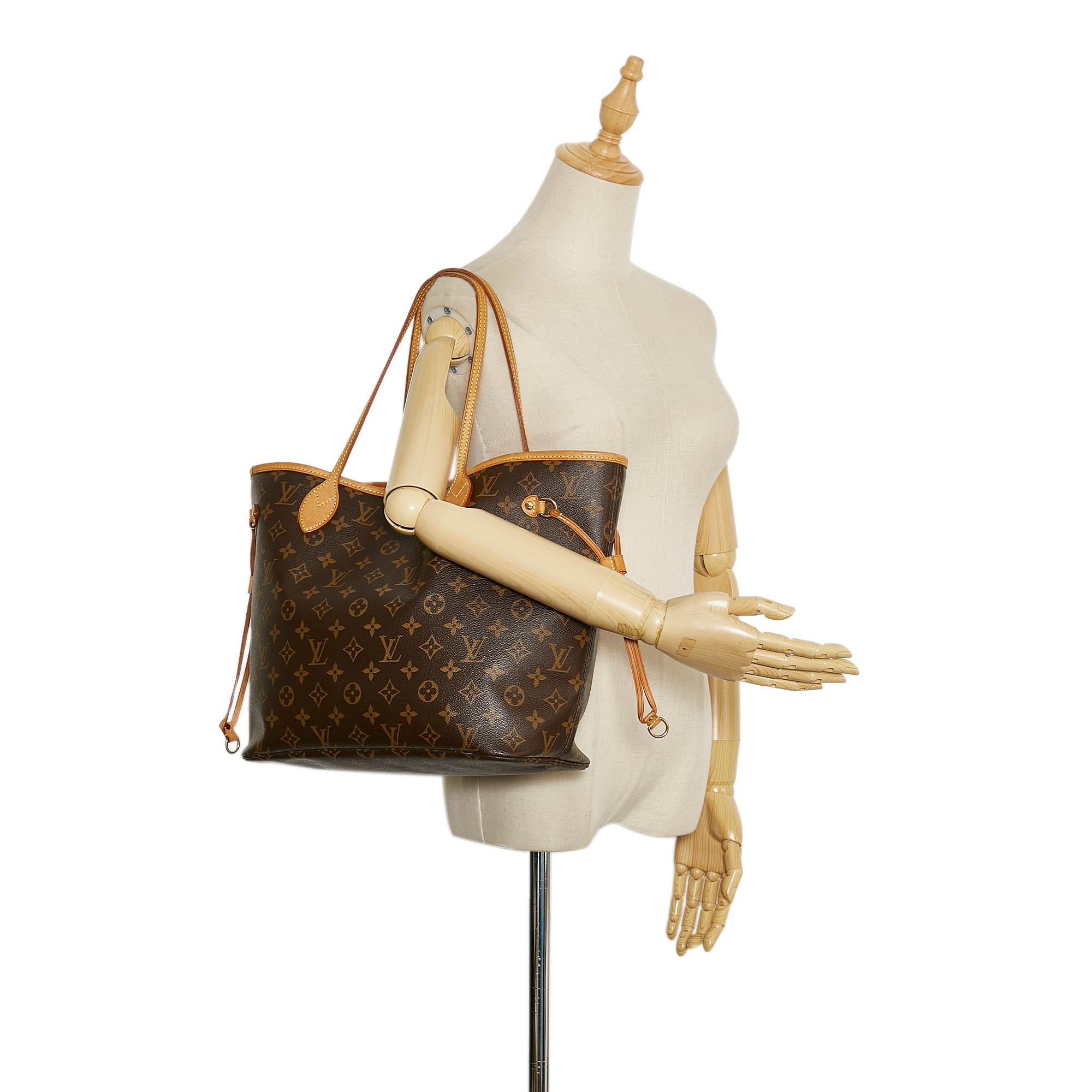 Louis Vuitton Monogram Neverfull MM (SHG-f3PHMR)