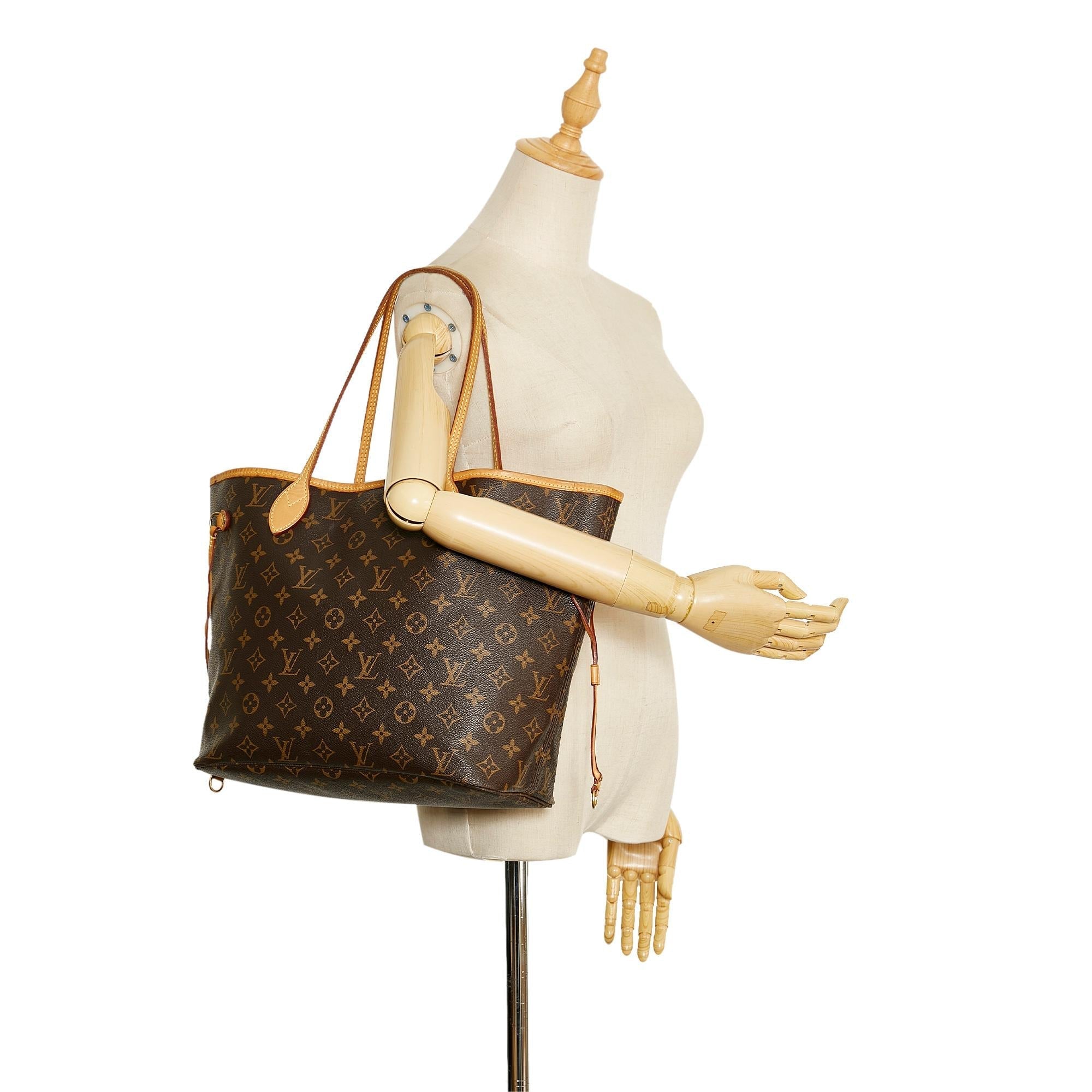 Louis Vuitton Monogram Neverfull MM (SHG-kpO0ax)