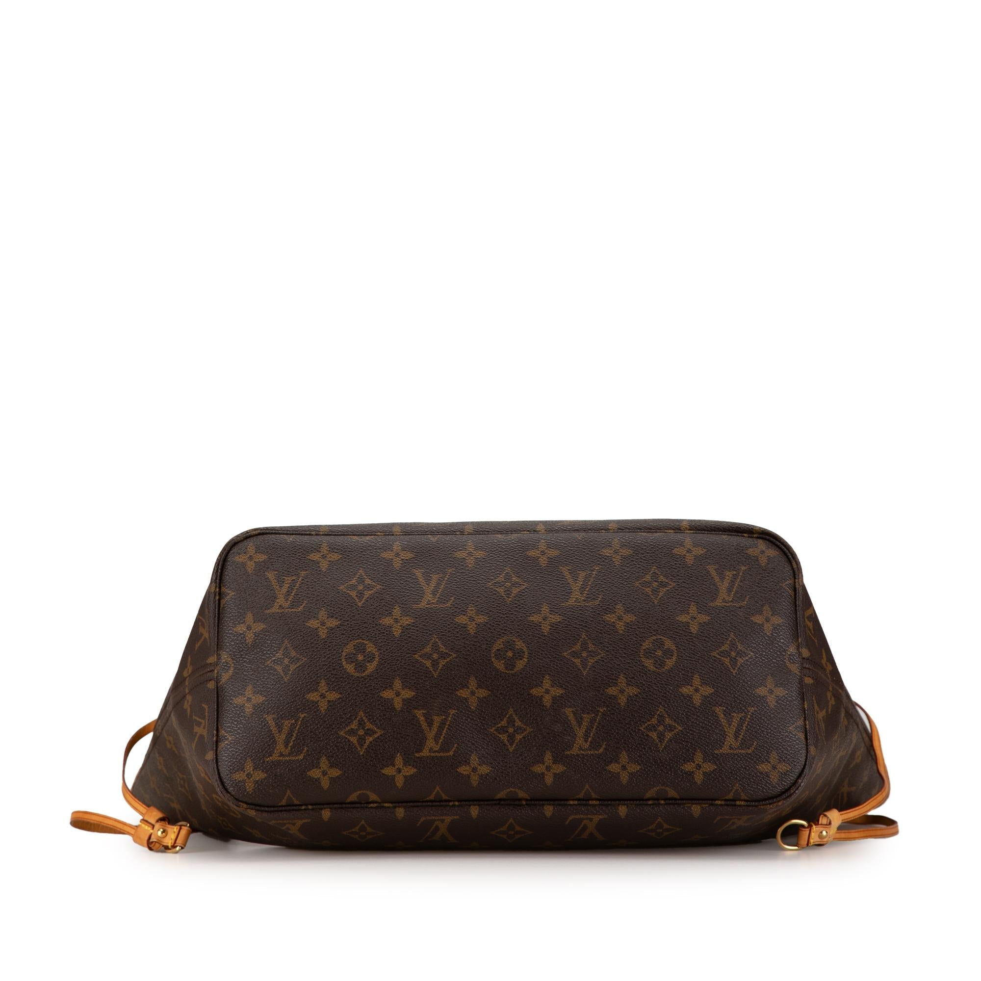 Louis Vuitton Monogram Neverfull MM (SHG-STLBwB)