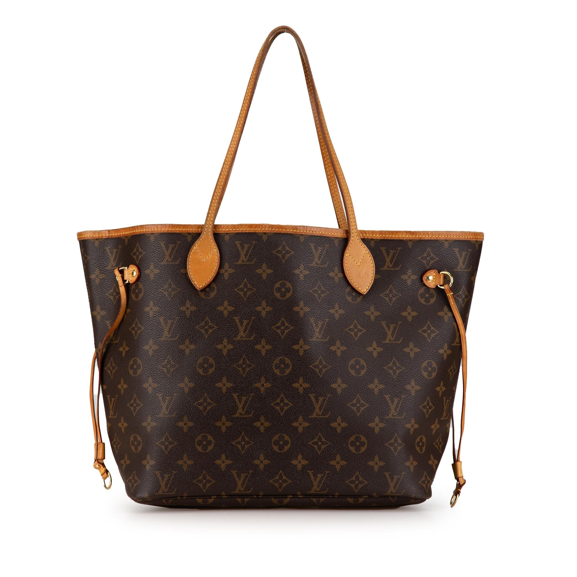 Louis Vuitton Monogram Neverfull MM (SHG-STLBwB)
