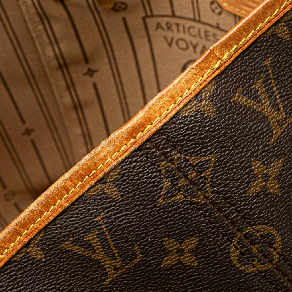 Louis Vuitton Monogram Neverfull MM (SHG-STLBwB)