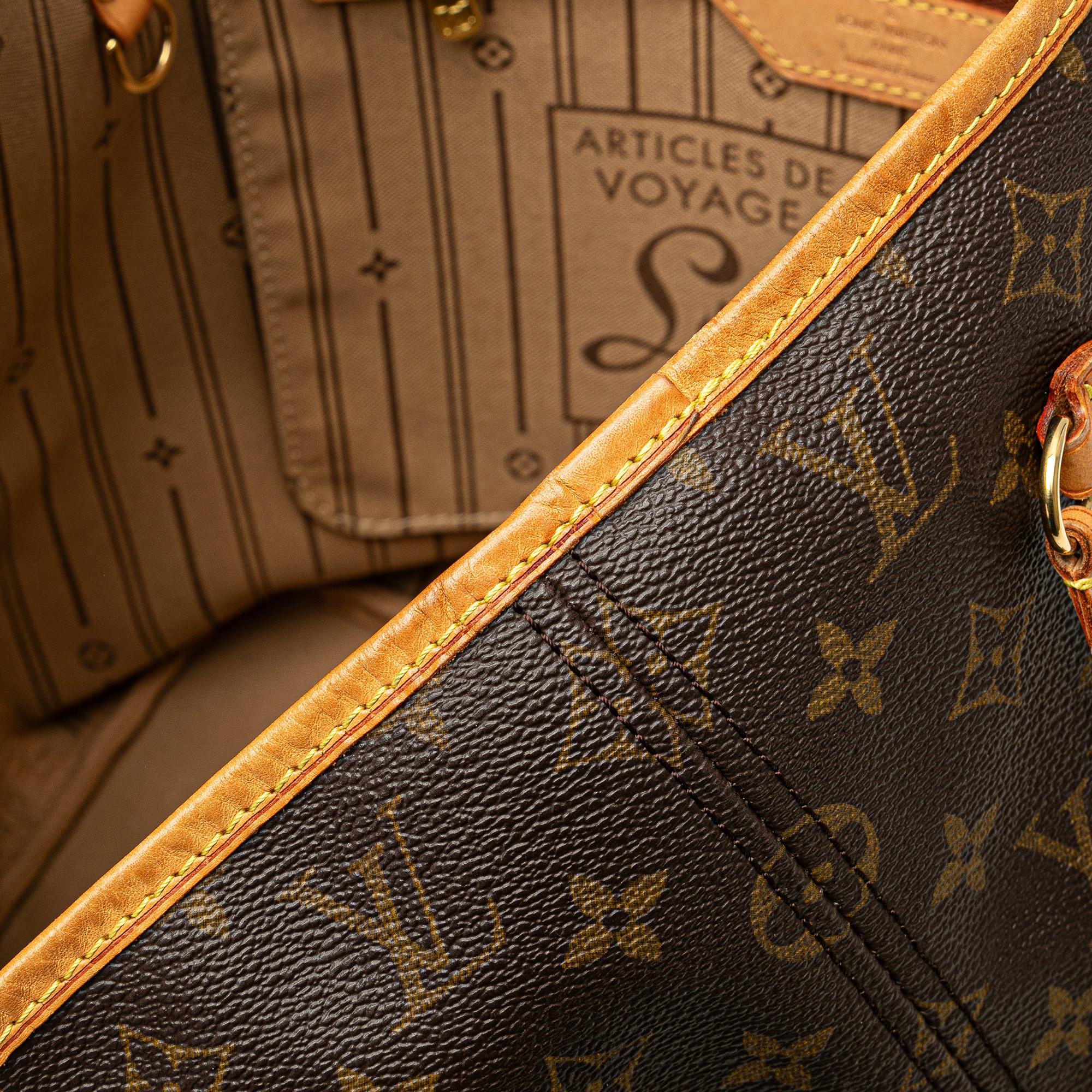 Louis Vuitton Monogram Neverfull MM (SHG-9Gex09)
