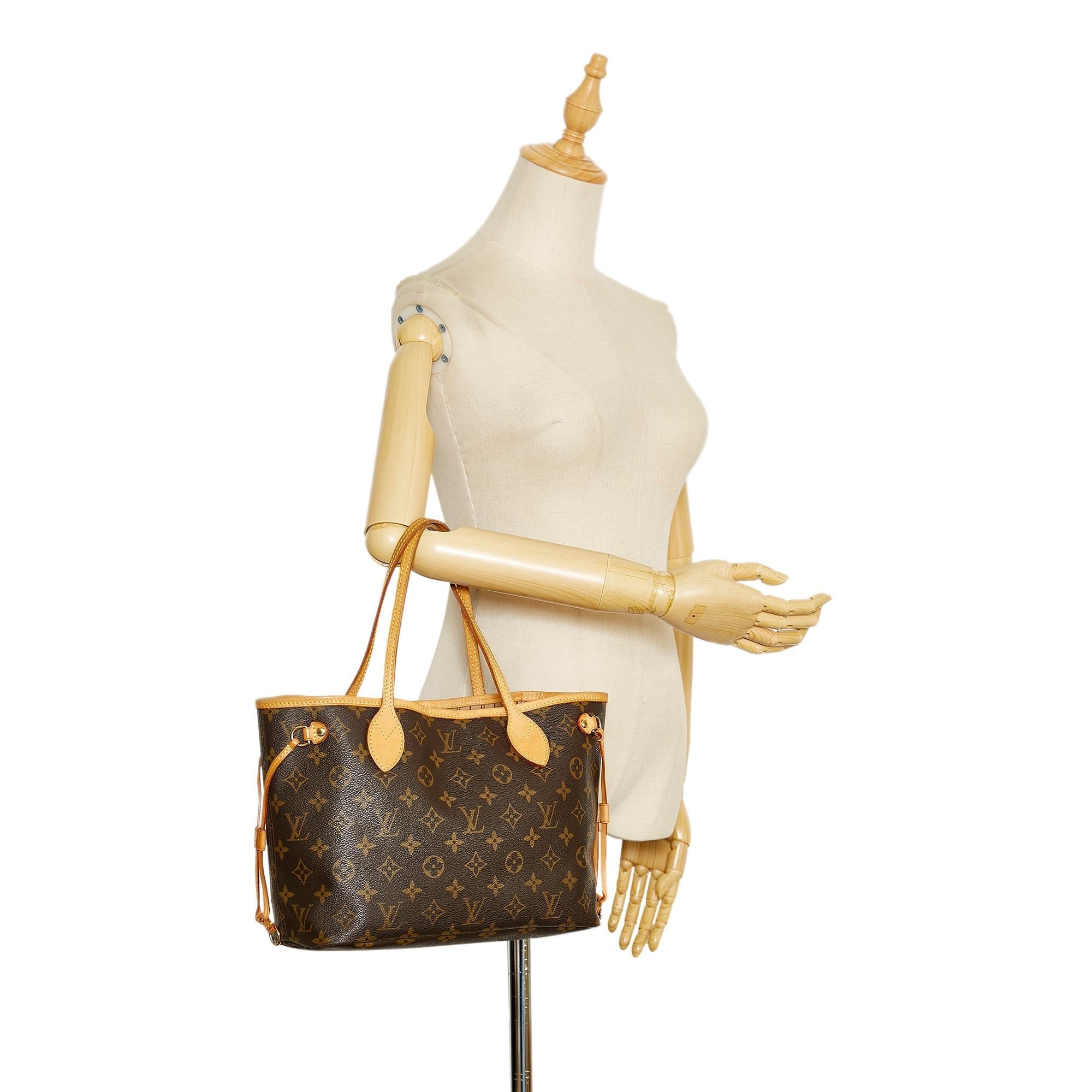 Louis Vuitton Monogram Neverfull PM (SHG-tIPrKT)