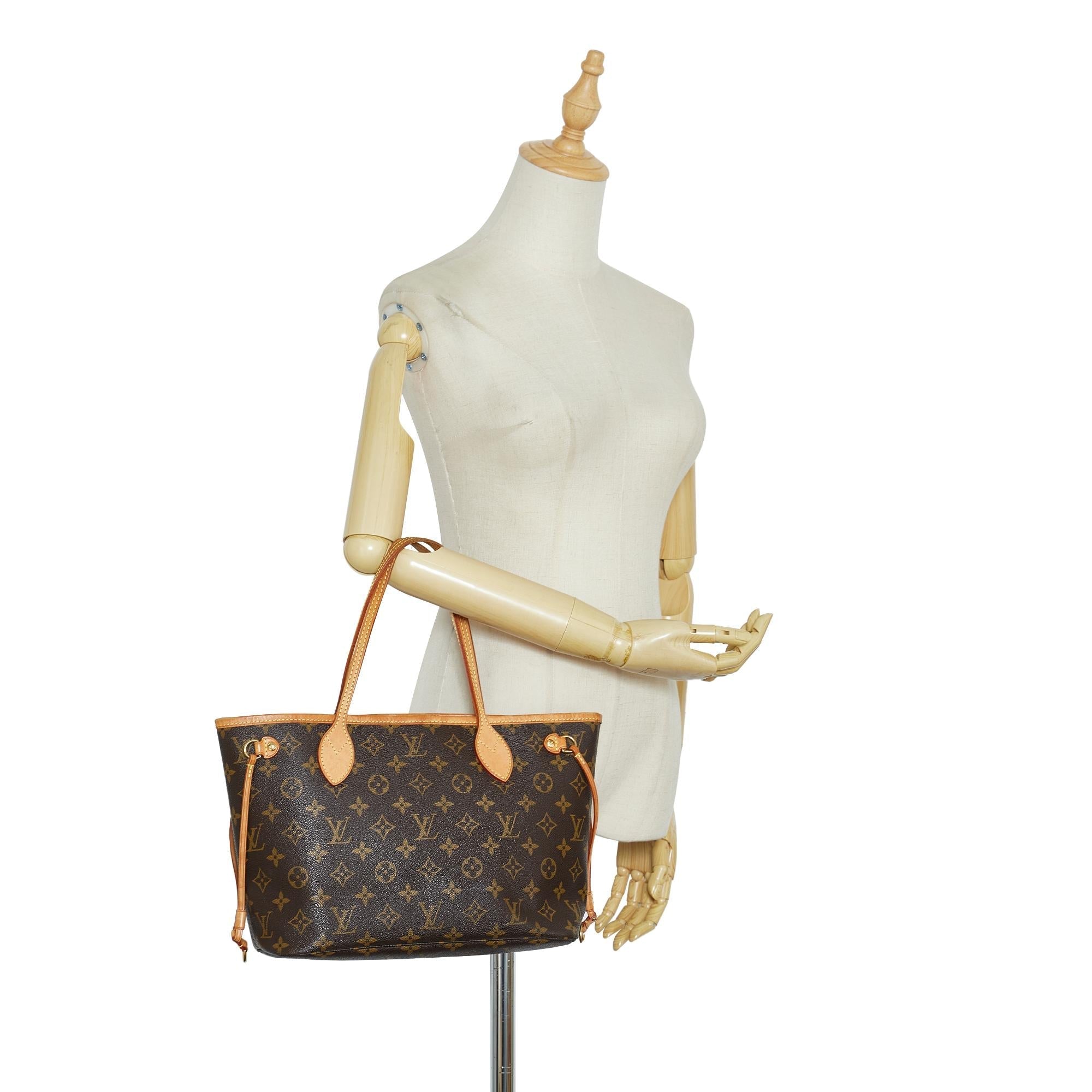 Louis Vuitton Monogram Neverfull PM (SHG-bHoQuY)