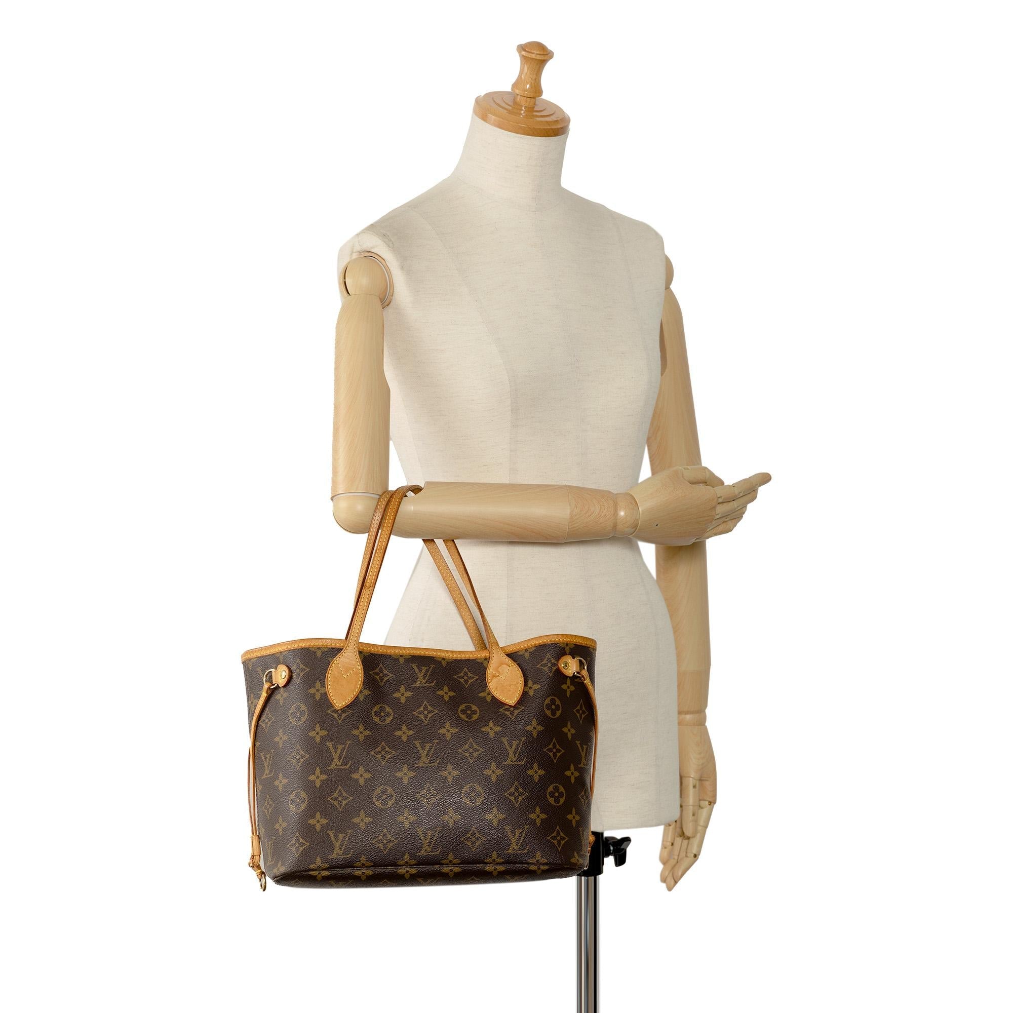 Louis Vuitton Monogram Neverfull PM (SHG-Ekmnaa)