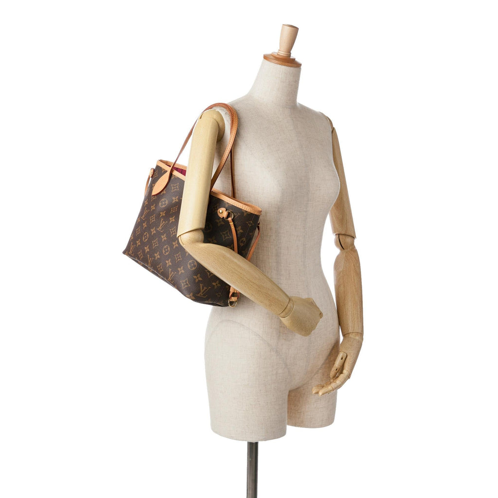 Louis Vuitton Monogram Neverfull PM (SHG-TFghiH)