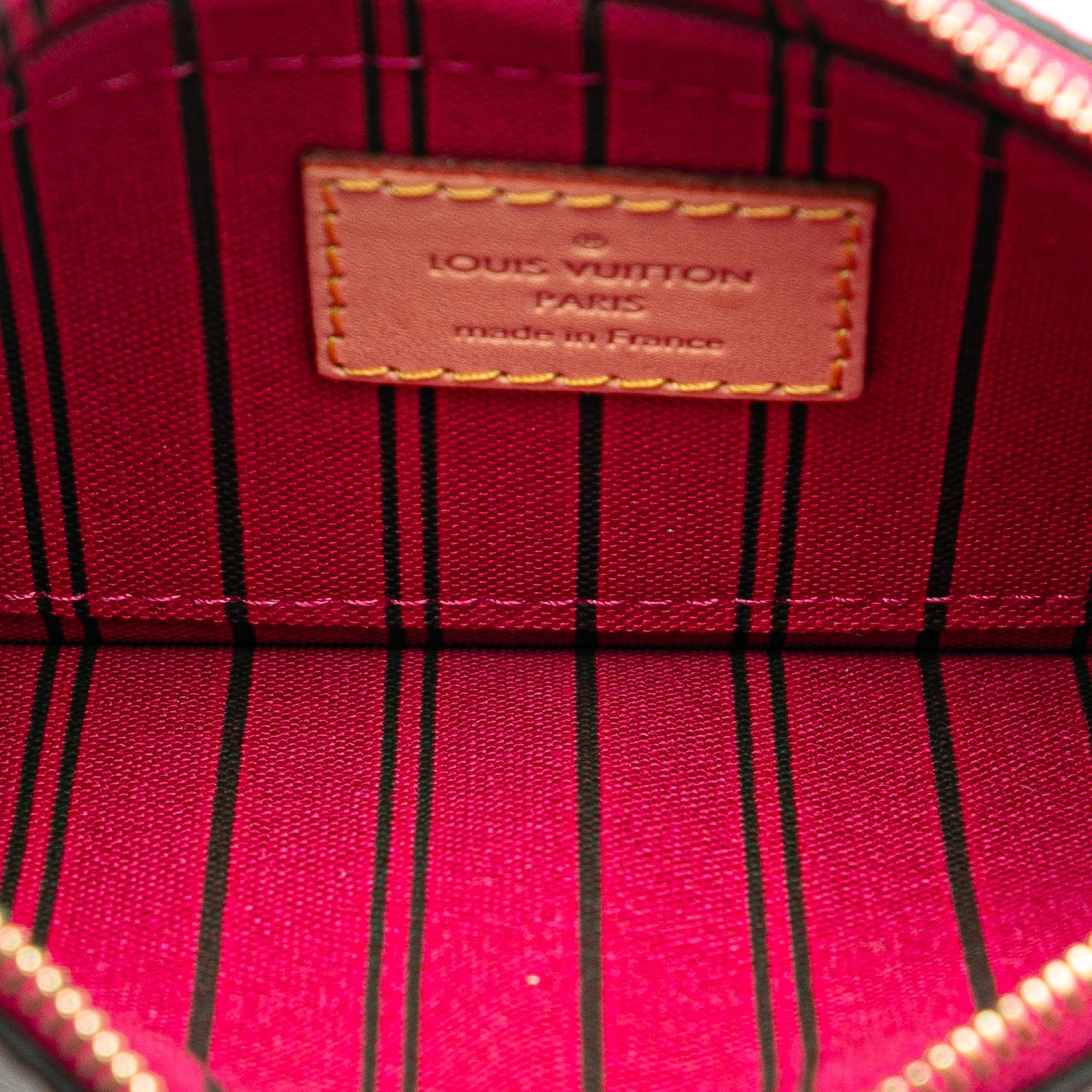 Louis Vuitton Monogram Neverfull Pouch (SHG-bOX2M7)