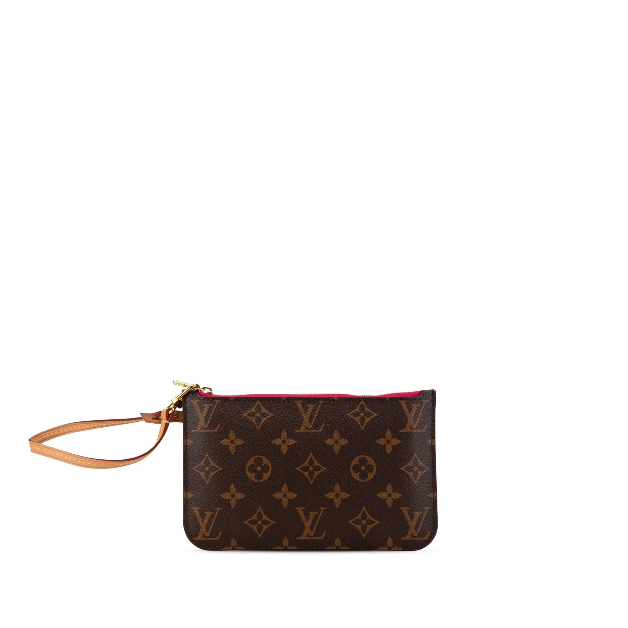 Louis Vuitton Monogram Neverfull Pouch (SHG-YakINn)