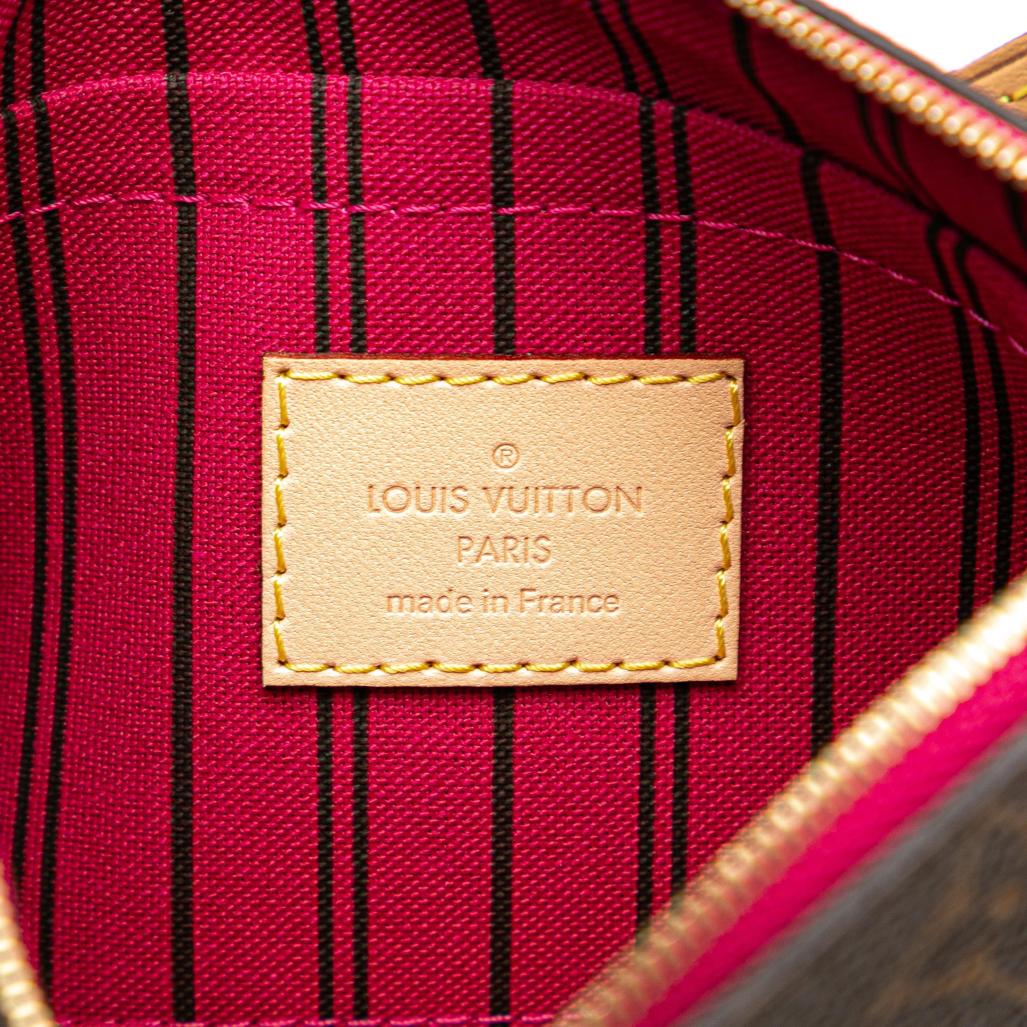 Louis Vuitton Monogram Neverfull Pouch (SHG-YakINn)