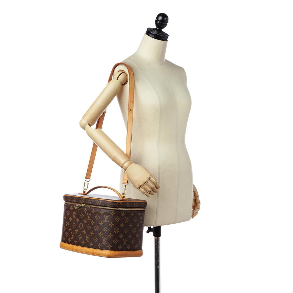 Louis Vuitton Monogram Nice Vanity Case (SHG-24321)