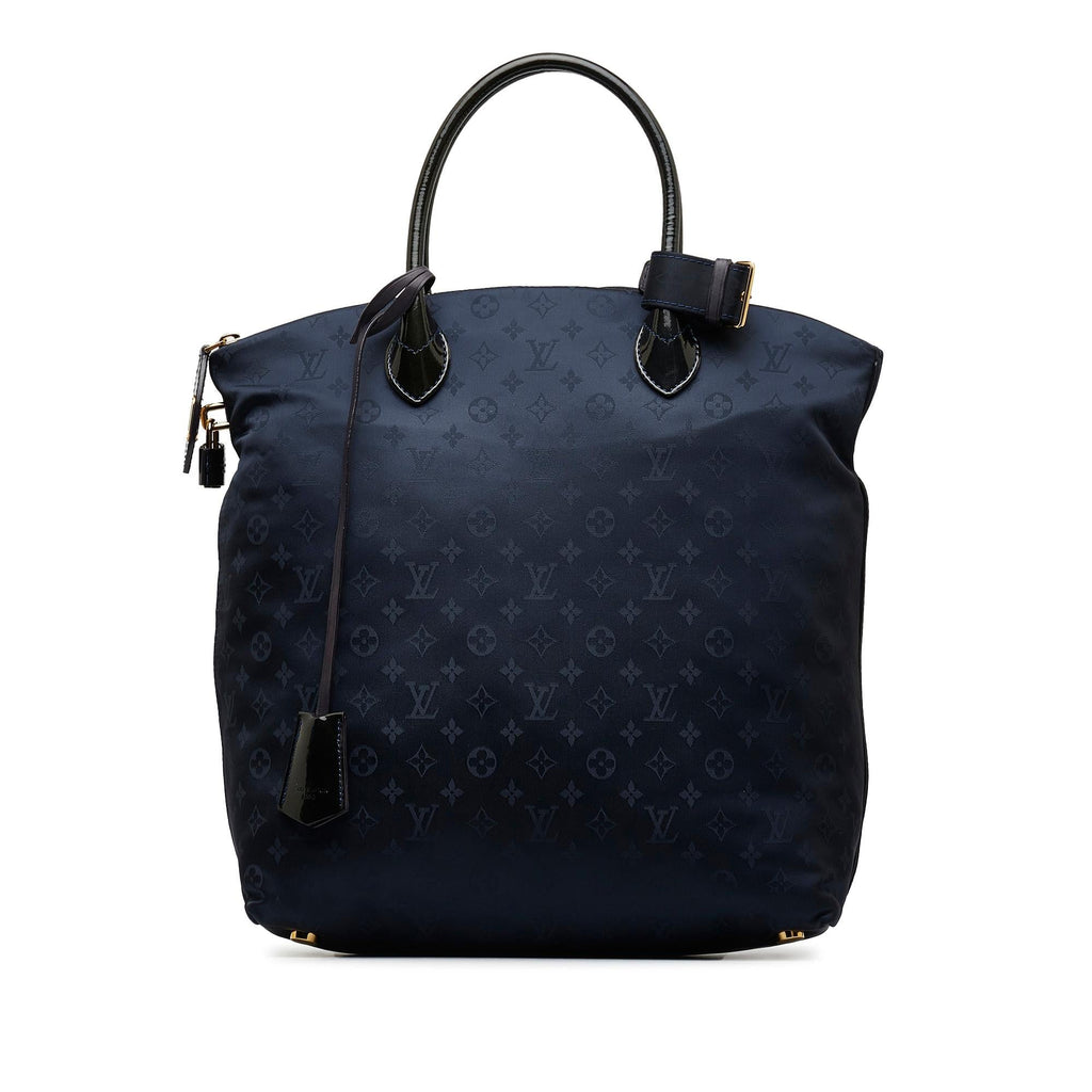 Louis Vuitton Monogram Nylon Desire Lockit Vertical MM (SHG-Yrhdgz)