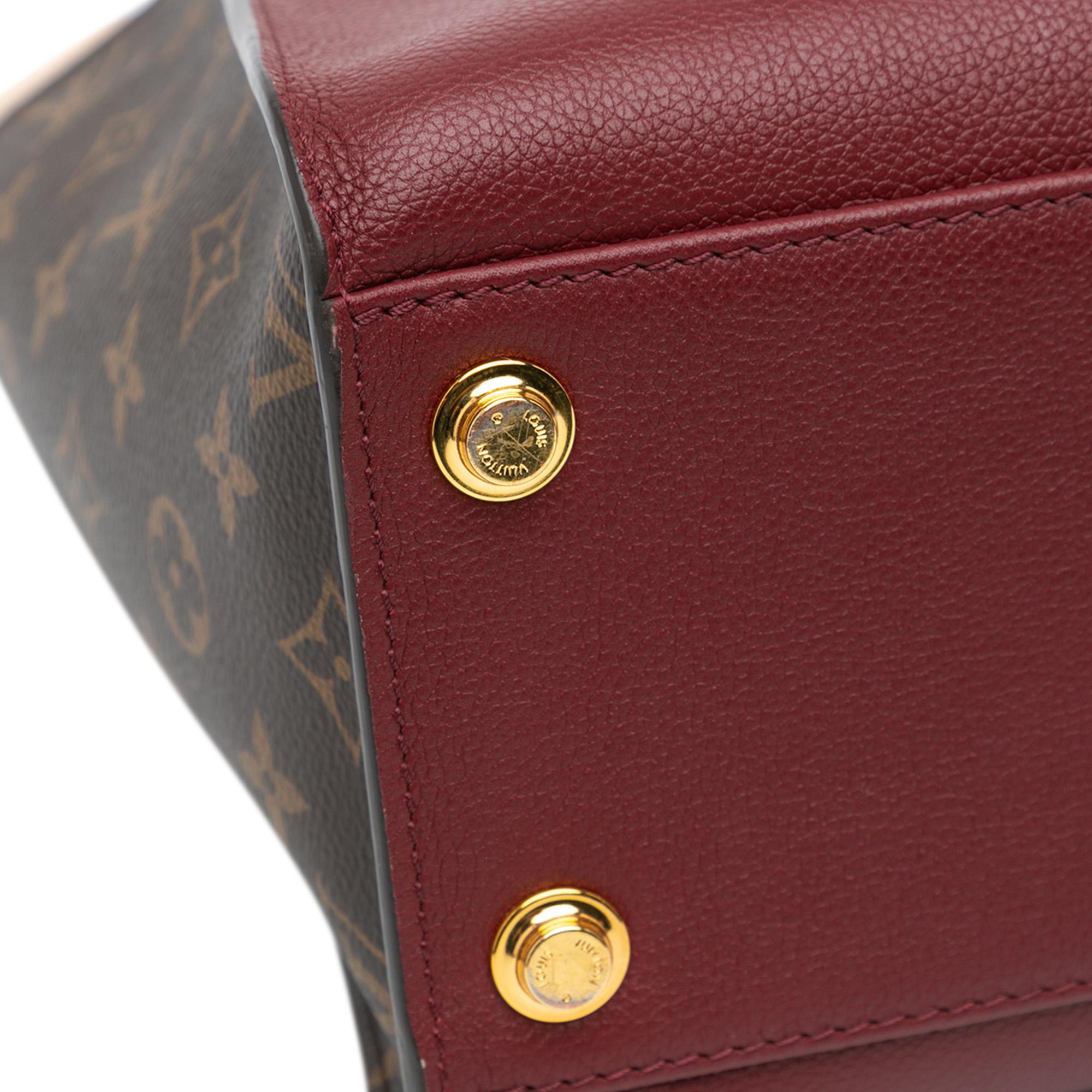 Louis Vuitton Monogram On My Side MM (SHG-LddRgh)