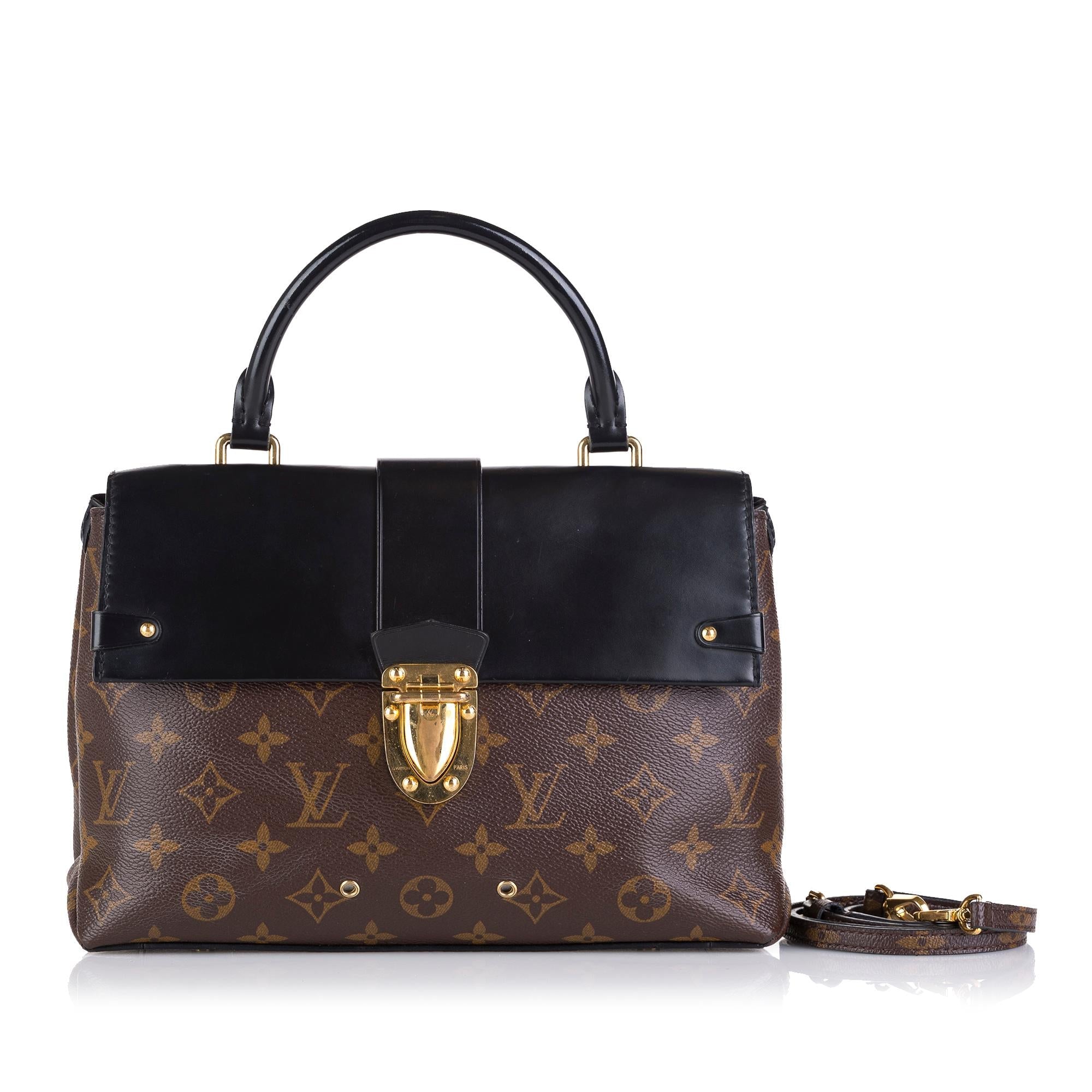 Louis Vuitton Monogram One Handle Flap Satchel (SHG-AlSTdj)