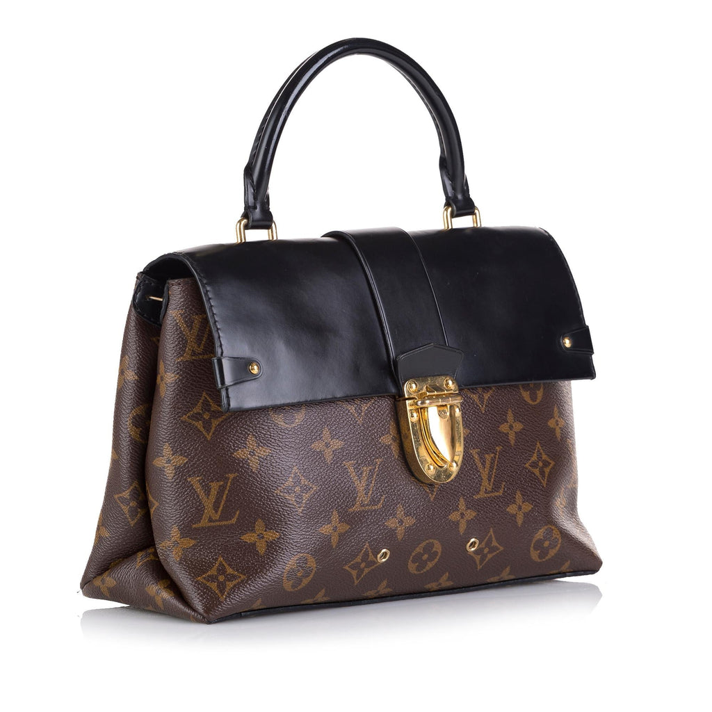 Louis Vuitton Monogram One Handle Flap Satchel (SHG-AlSTdj)