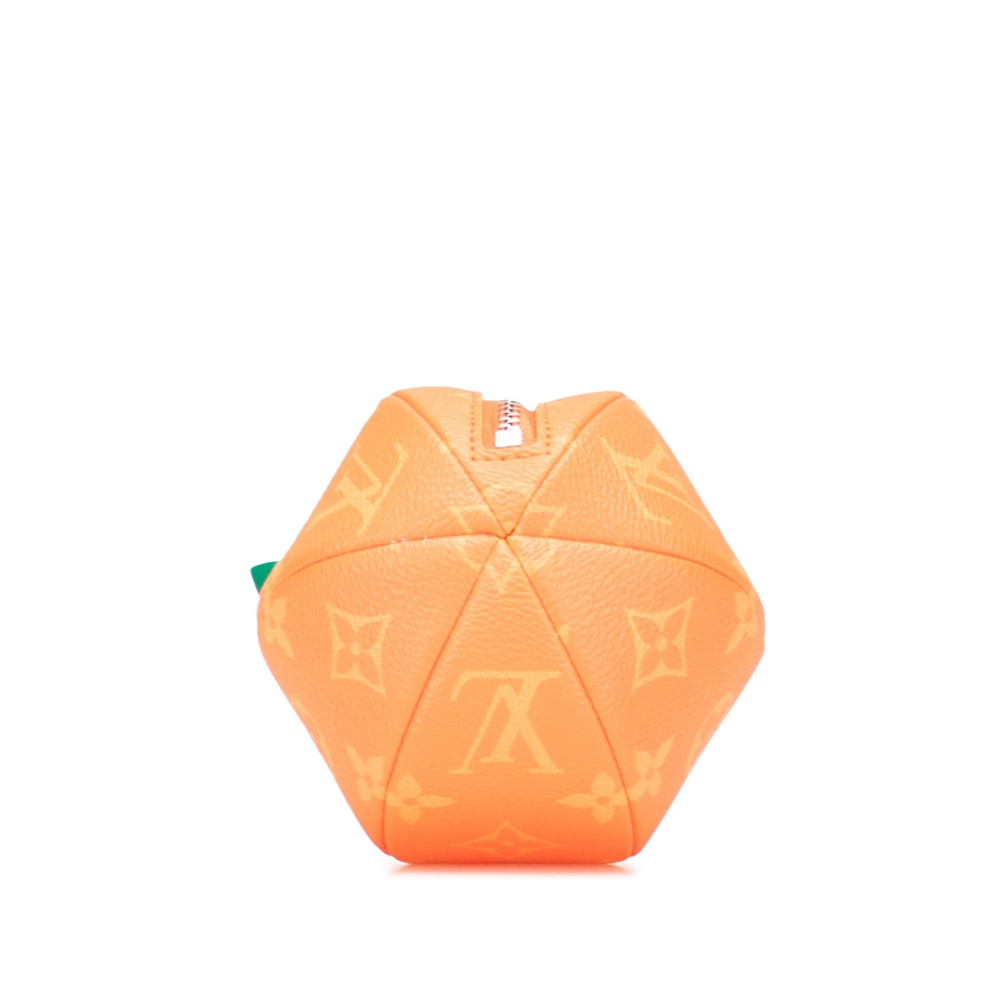 Louis Vuitton Monogram Orange Pouch