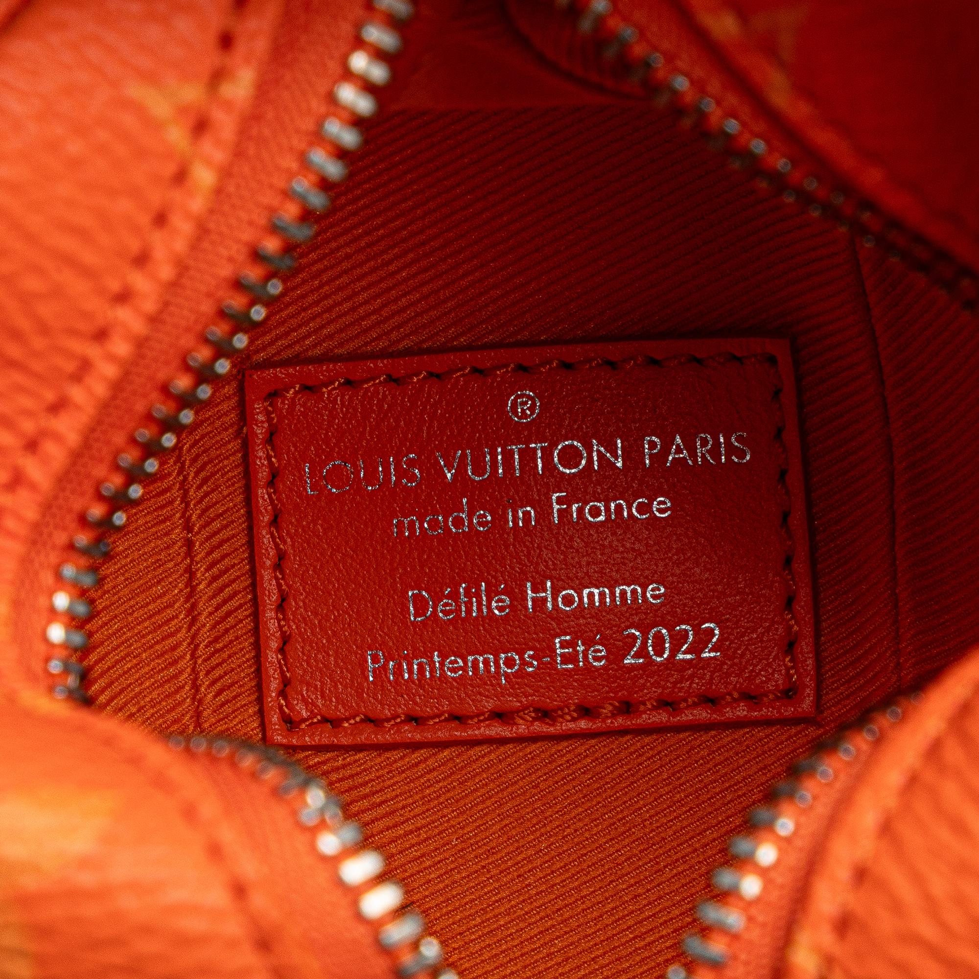 Louis Vuitton Monogram Orange Pouch