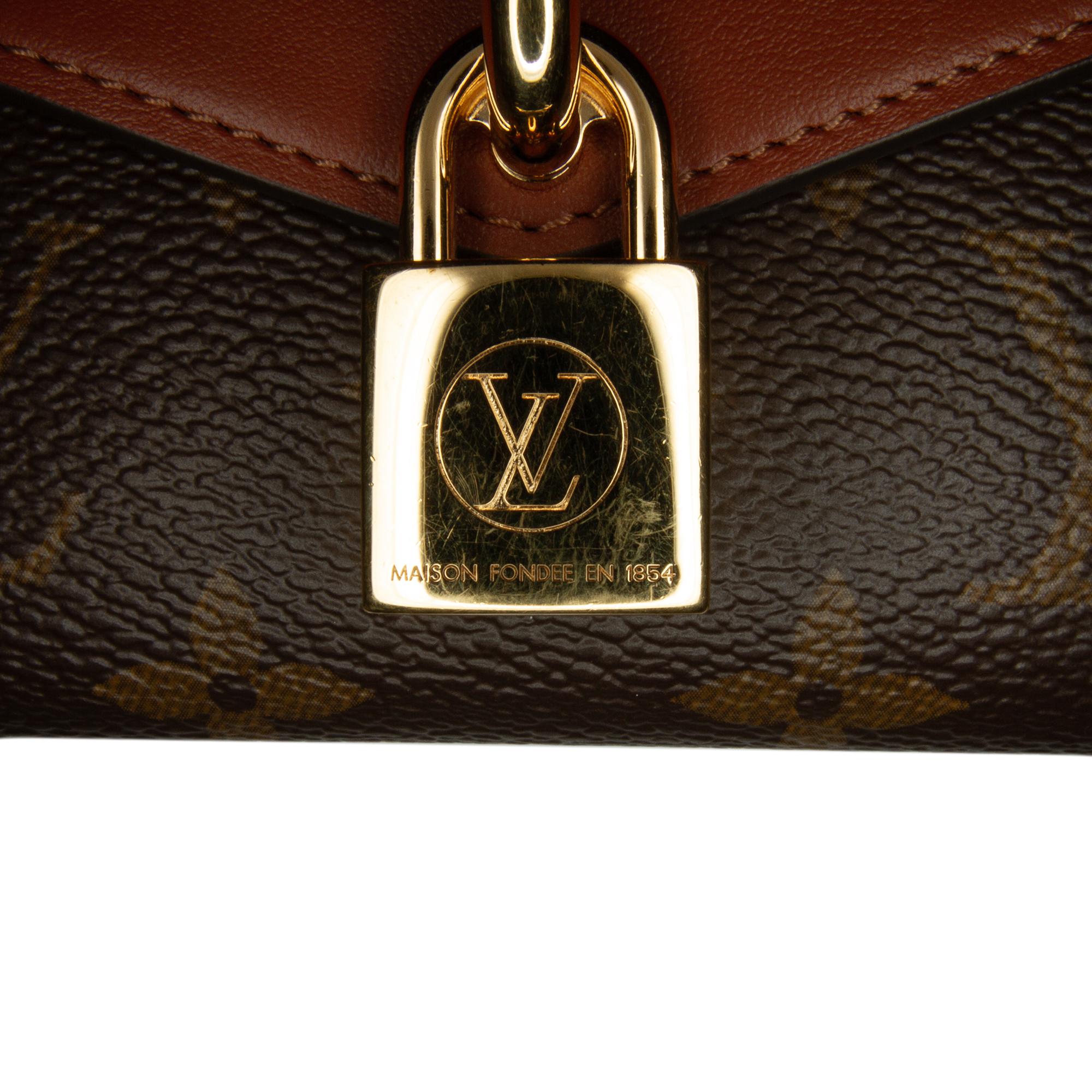 Louis Vuitton Monogram Padlock on Strap (SHG-AhHERN)